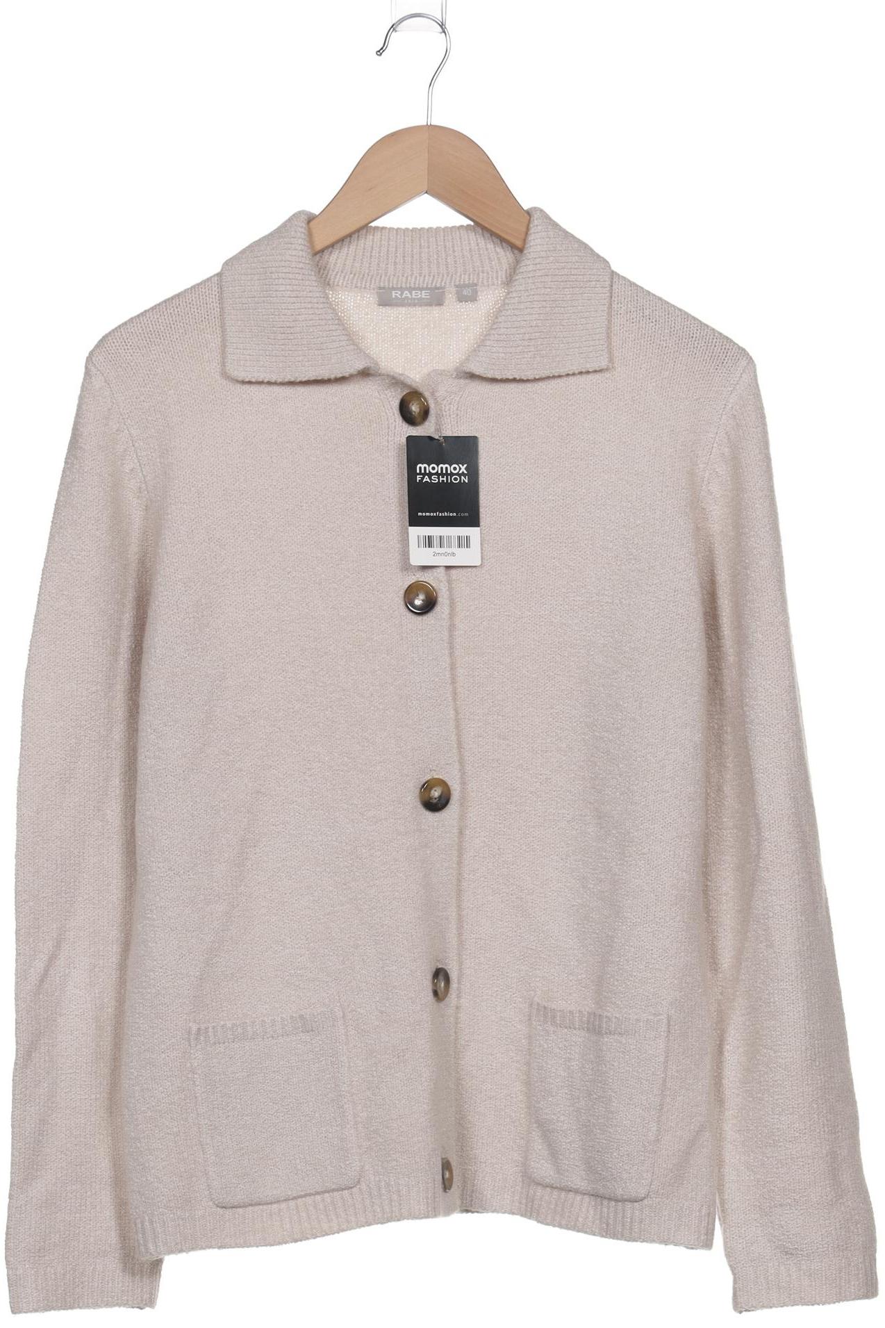 

Rabe Damen Strickjacke, cremeweiß, Gr. 40