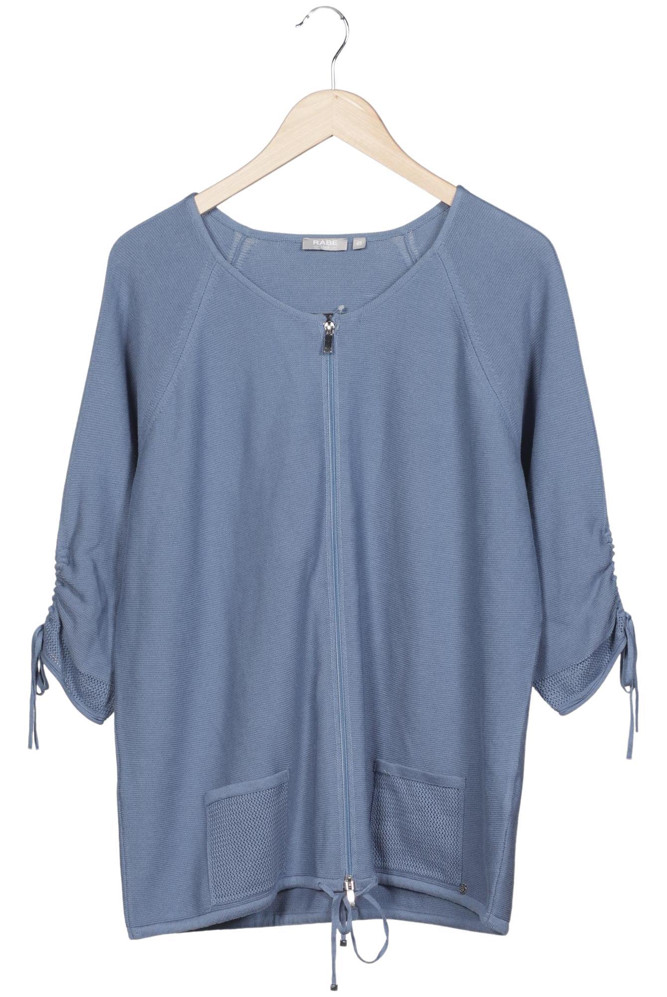 

Rabe Damen Strickjacke, hellblau, Gr. 48