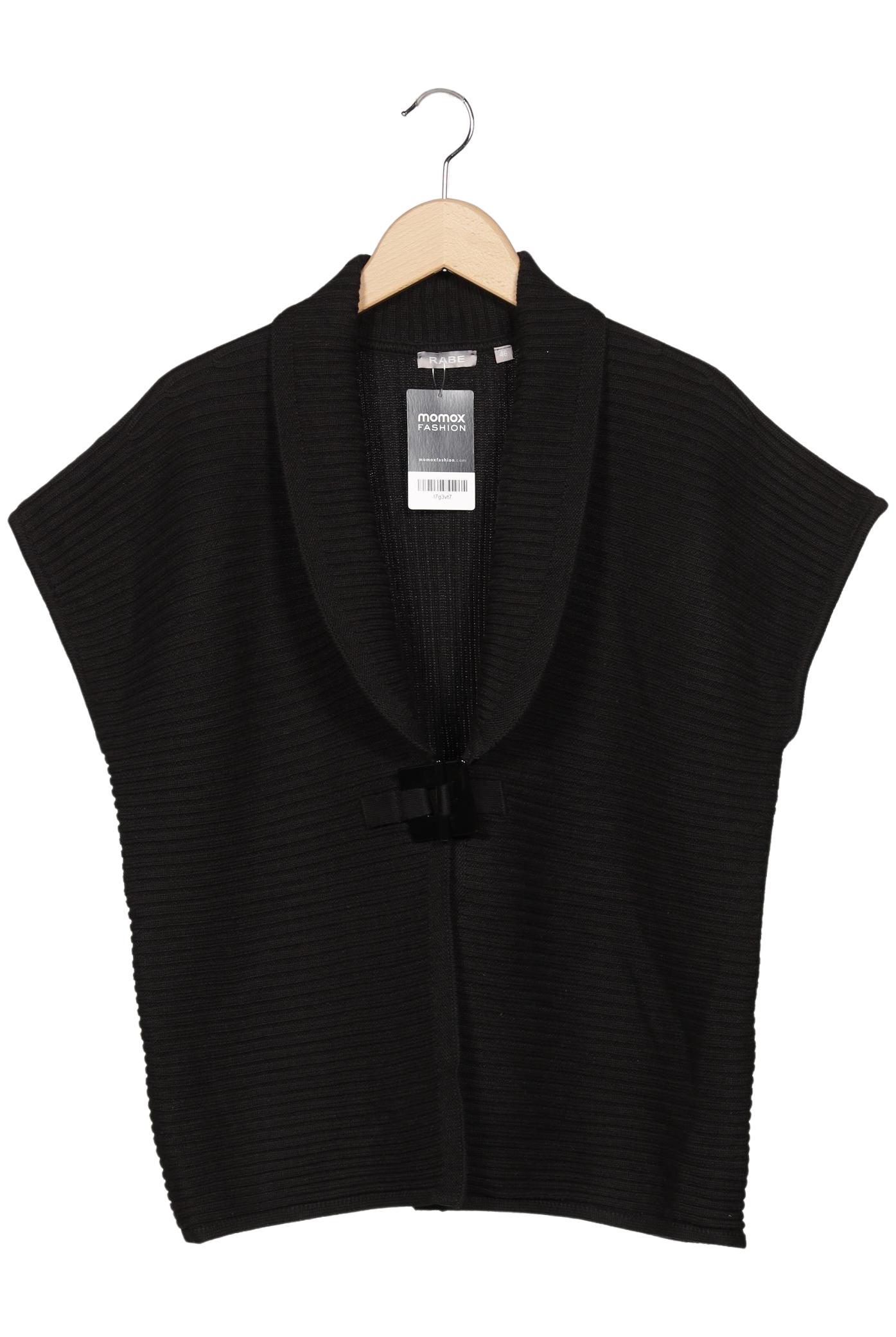 

Rabe Damen Strickjacke, schwarz, Gr. 46