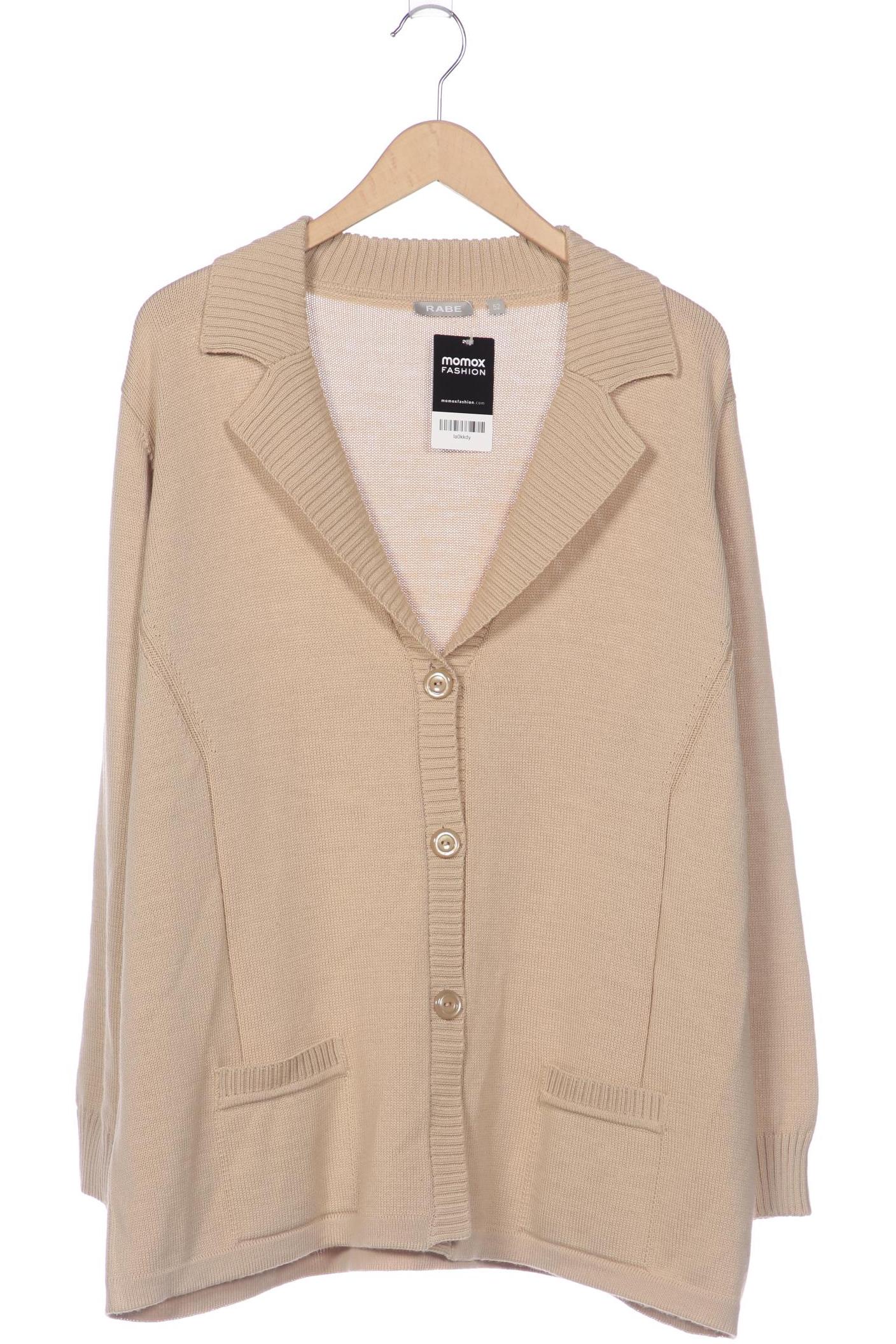 

Rabe Damen Strickjacke, beige, Gr. 52