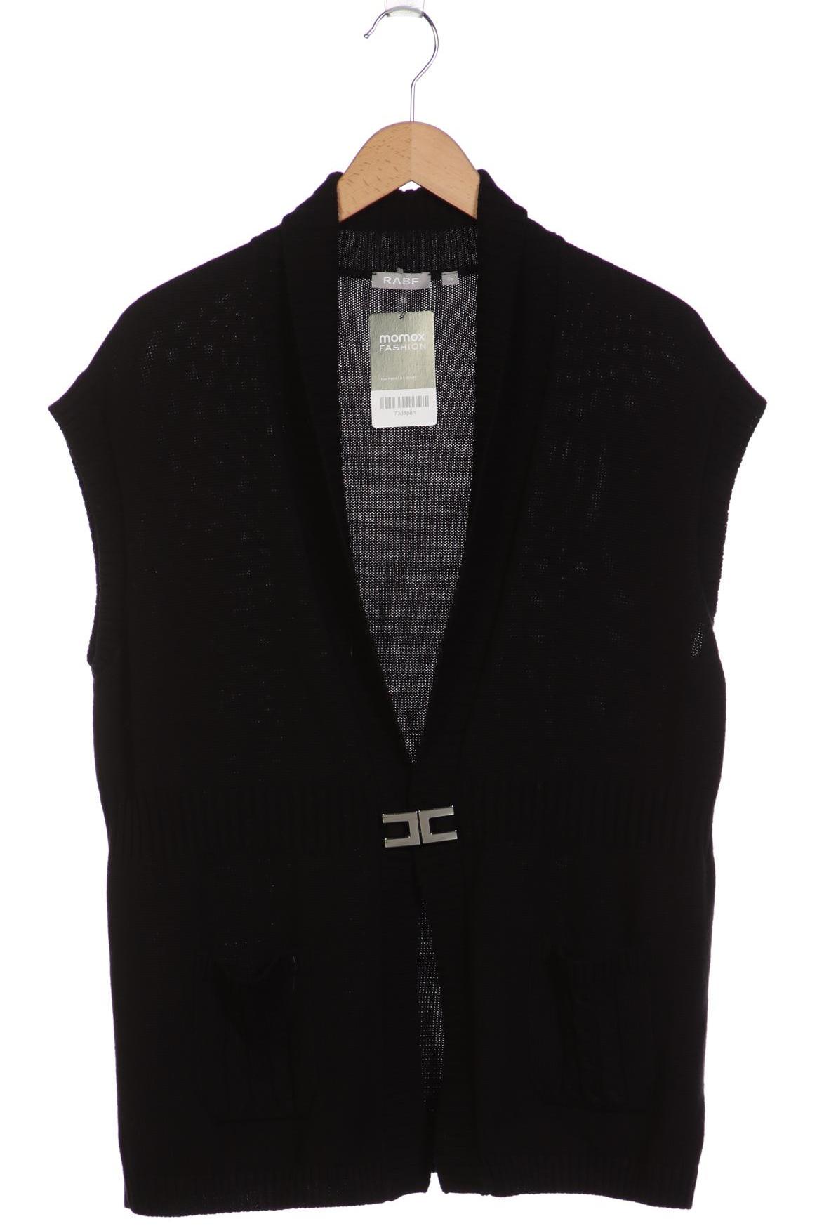 

Rabe Damen Strickjacke, schwarz, Gr. 46