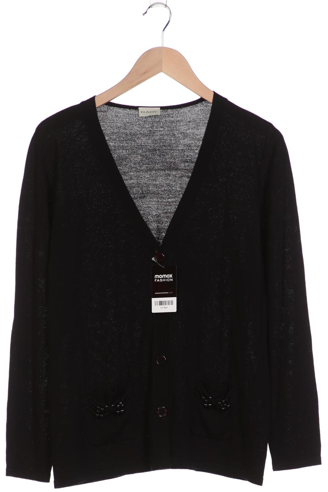 

Rabe Damen Strickjacke, schwarz, Gr. 42