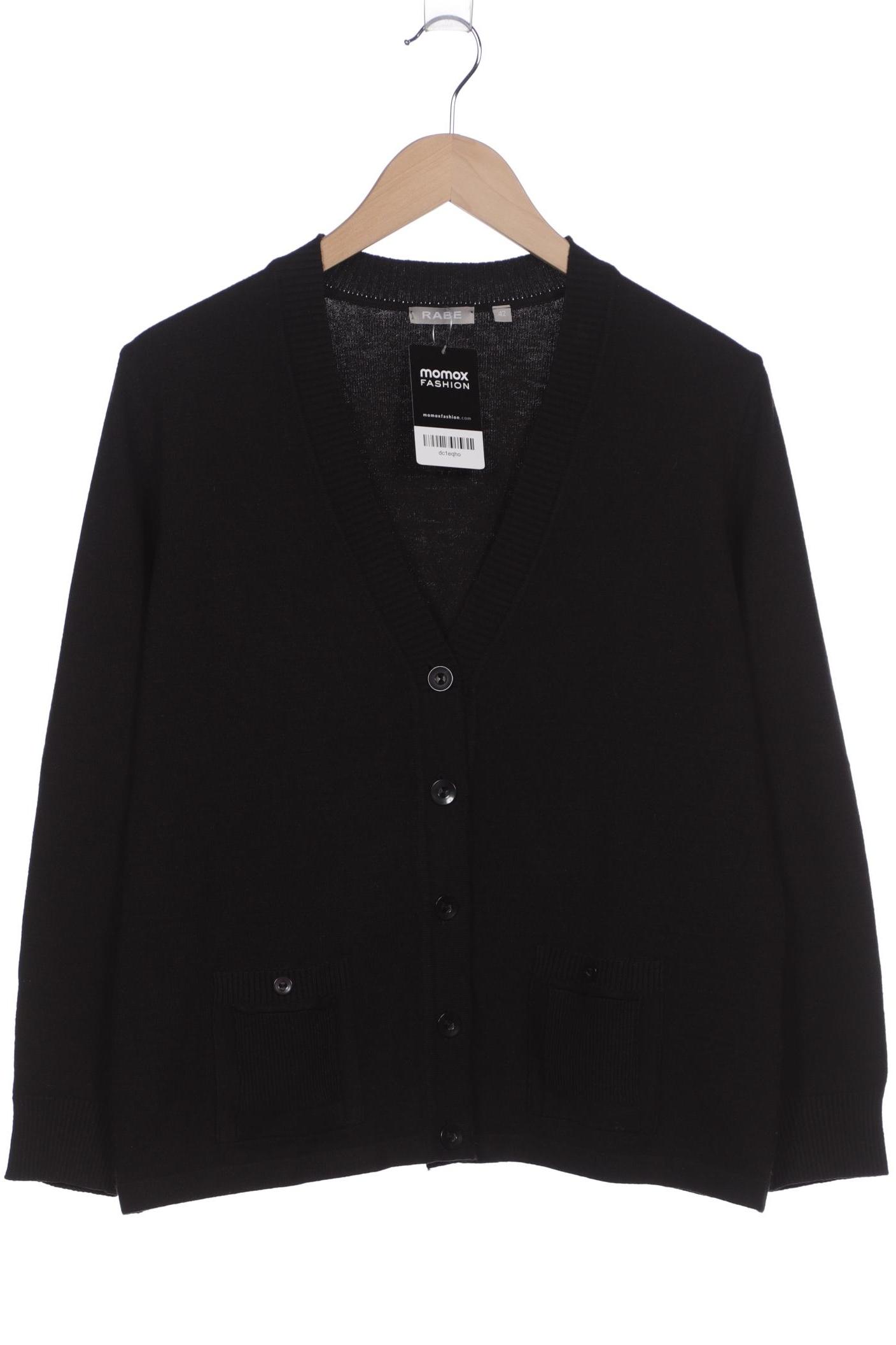 

Rabe Damen Strickjacke, schwarz, Gr. 42