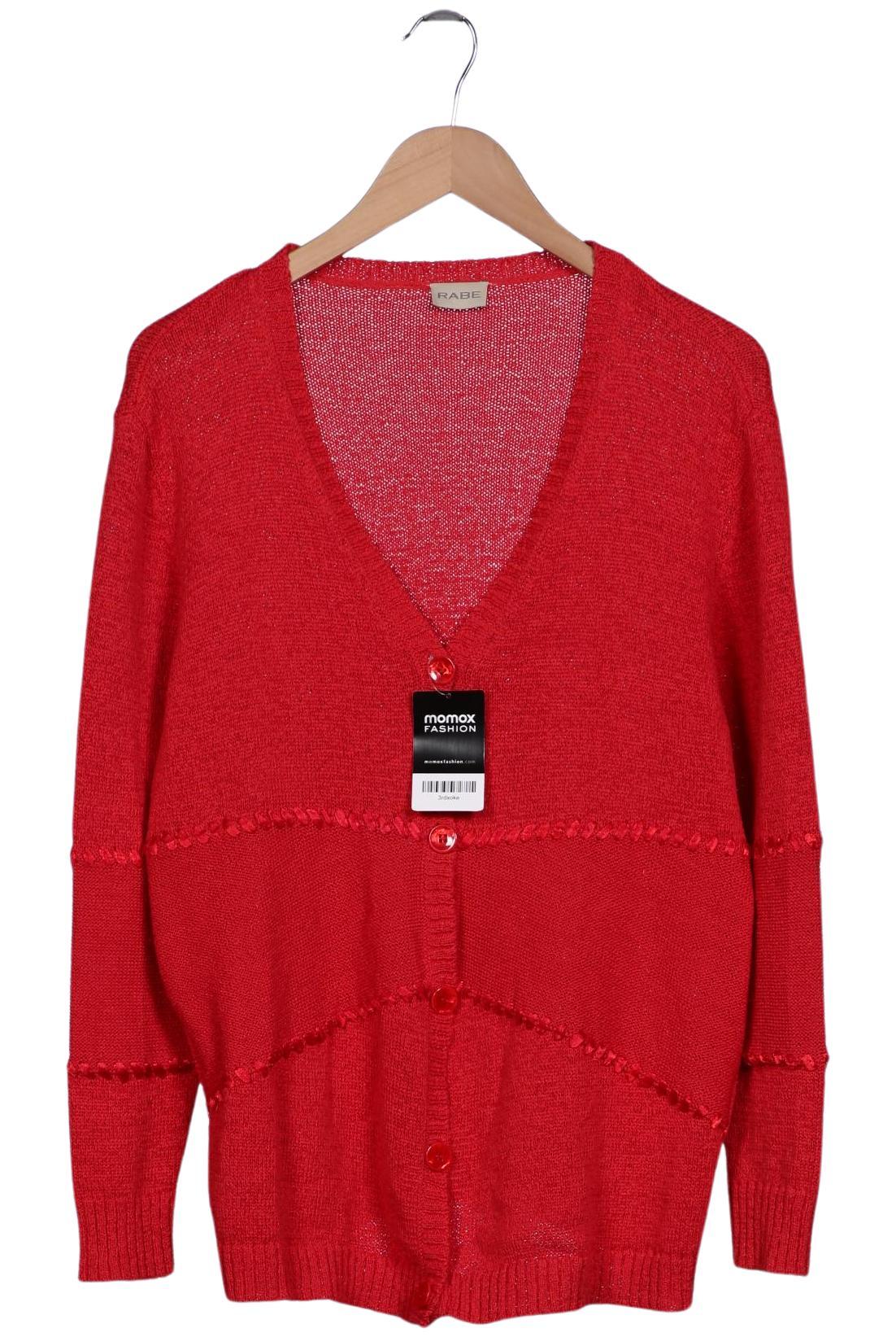 

Rabe Damen Strickjacke, rot, Gr. 44