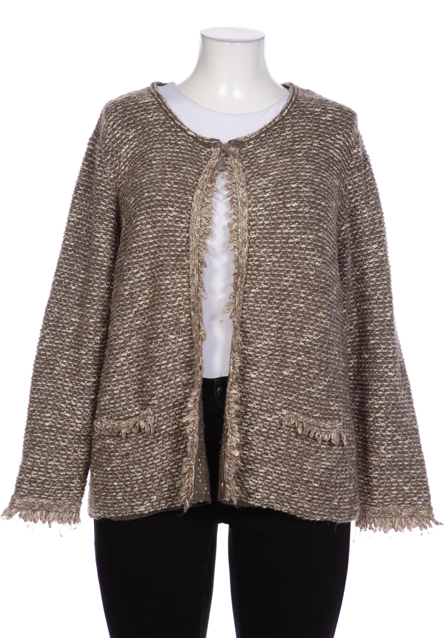 

Rabe Damen Strickjacke, braun, Gr. 48