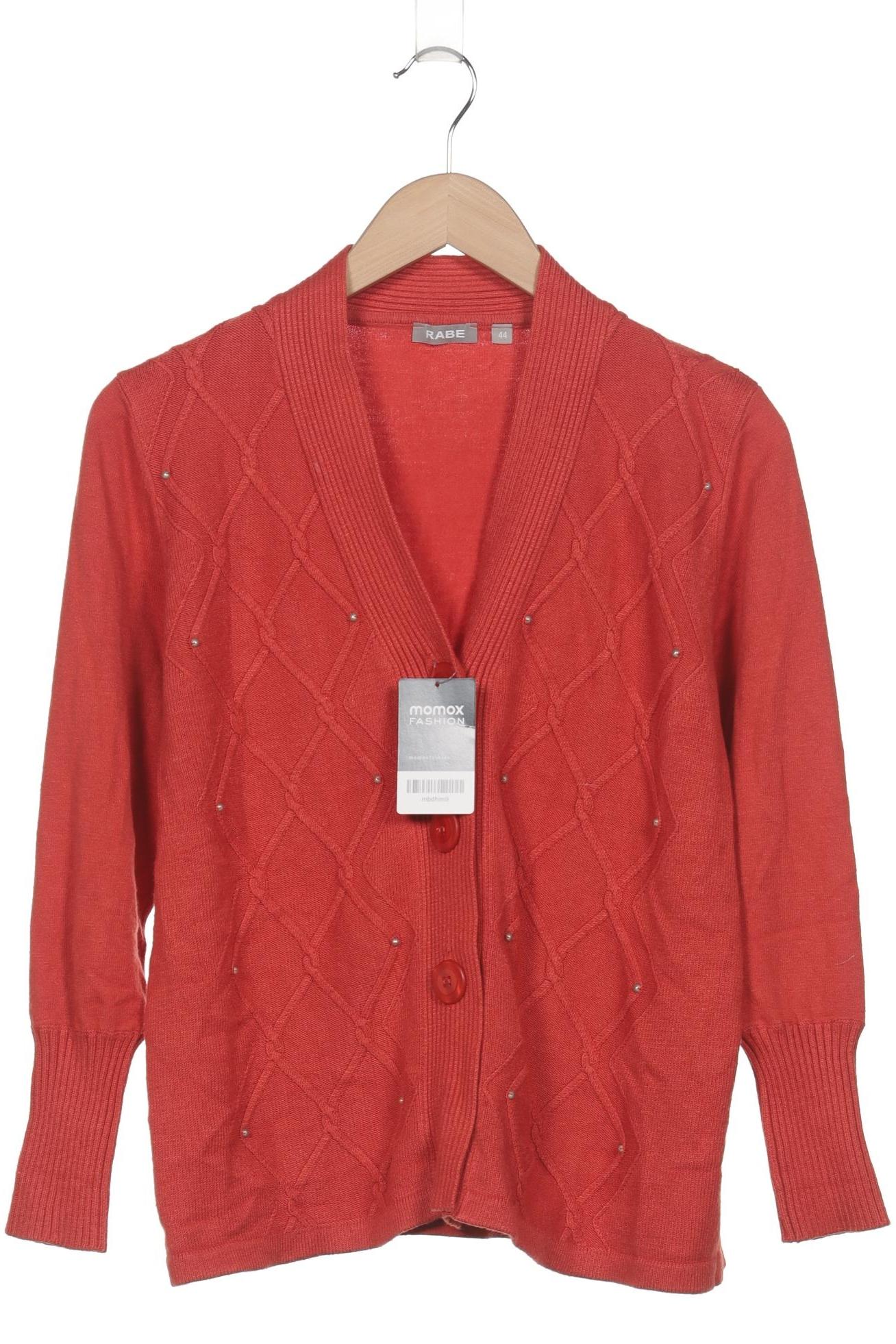 

Rabe Damen Strickjacke, rot, Gr. 44