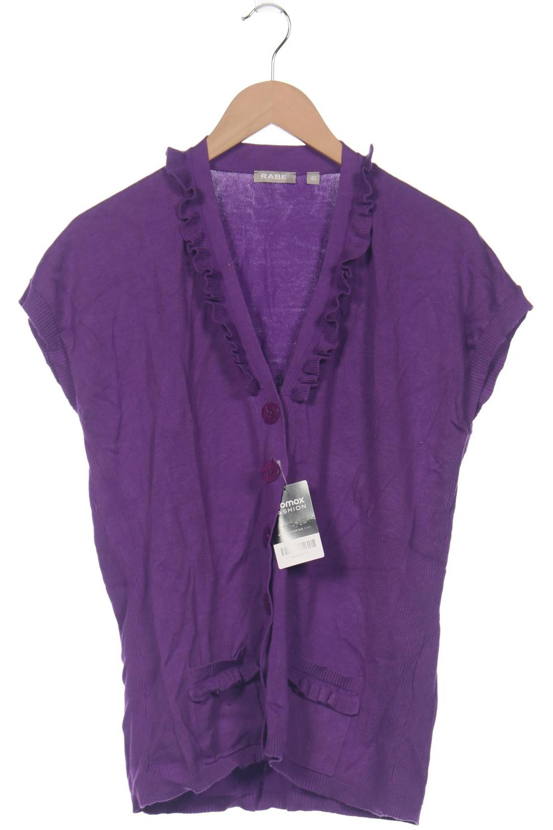 

Rabe Damen Strickjacke, flieder, Gr. 40