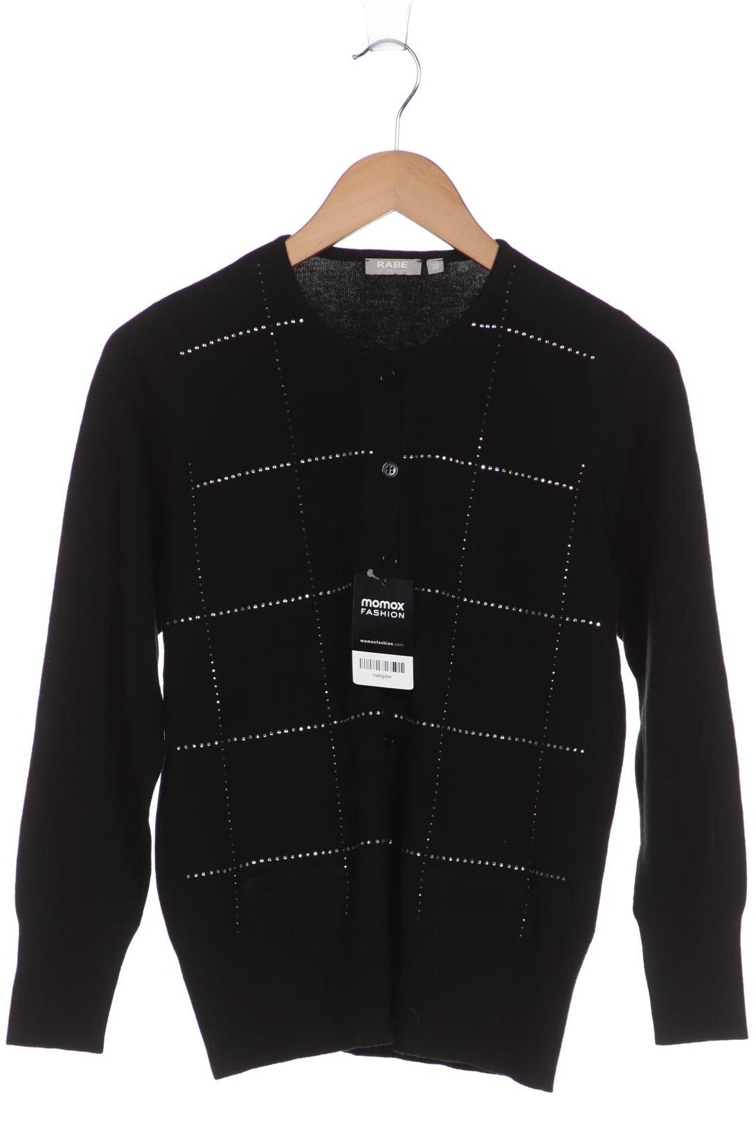 

Rabe Damen Strickjacke, schwarz, Gr. 38