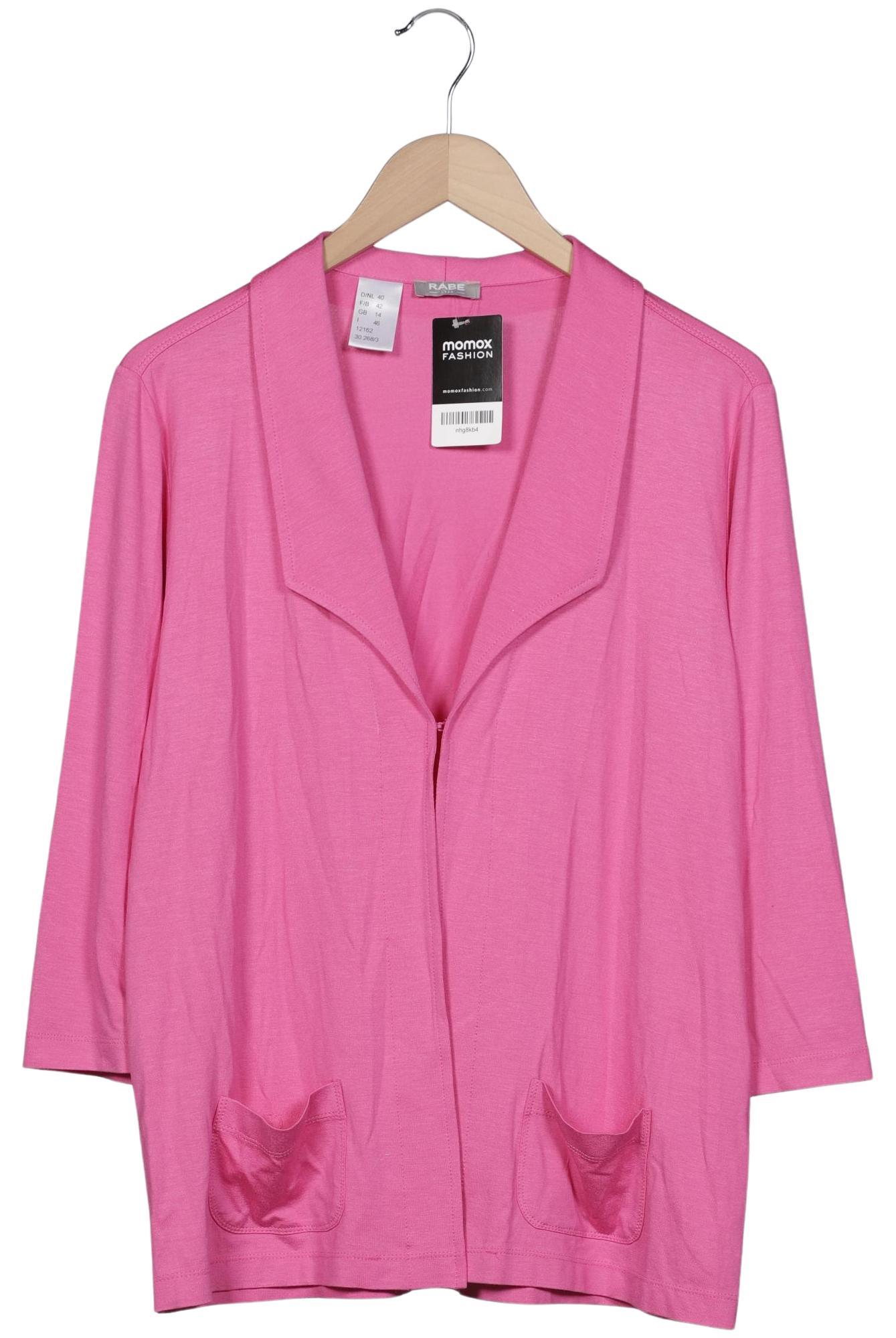 

Rabe Damen Strickjacke, pink, Gr. 40