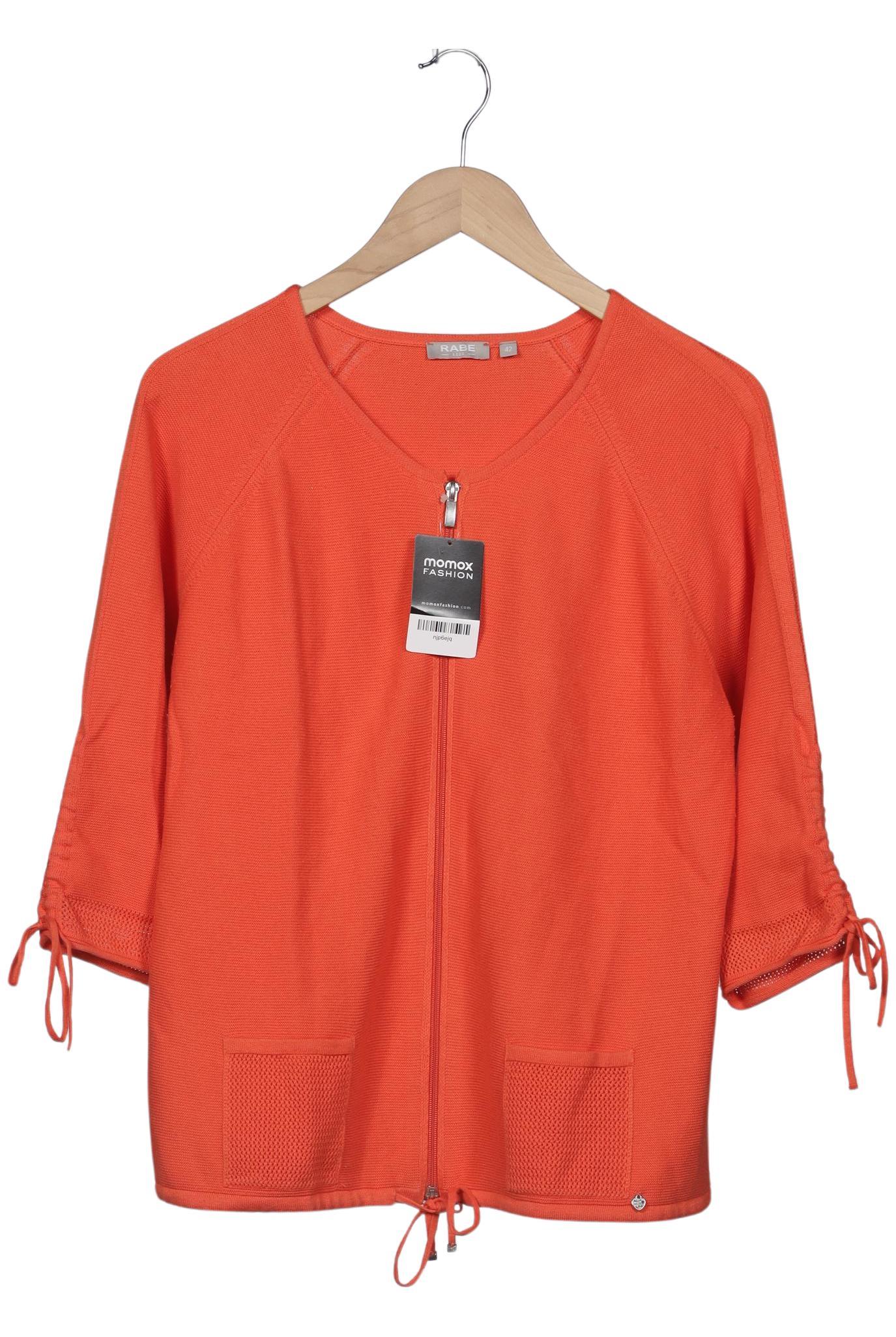 

Rabe Damen Strickjacke, orange, Gr. 42