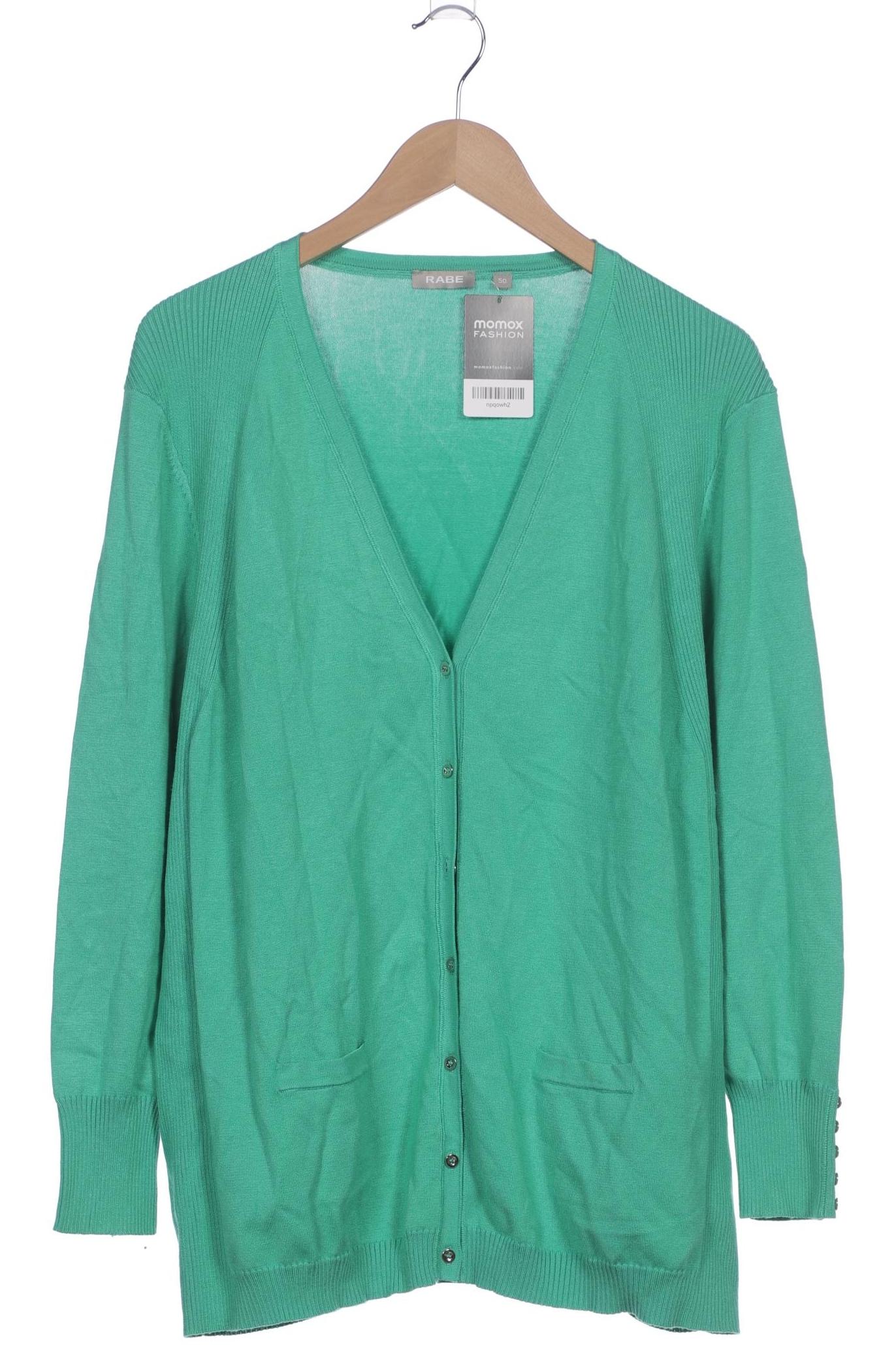

Rabe Damen Strickjacke, türkis, Gr. 50