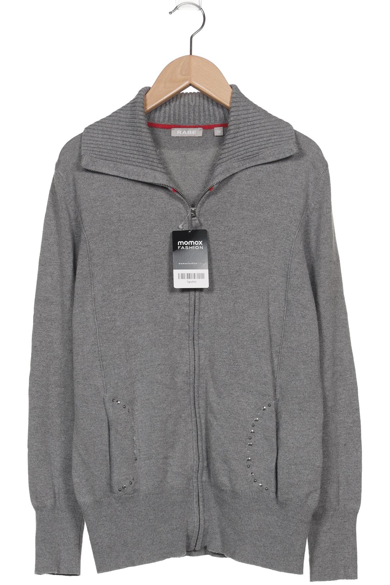

Rabe Damen Strickjacke, grau, Gr. 38