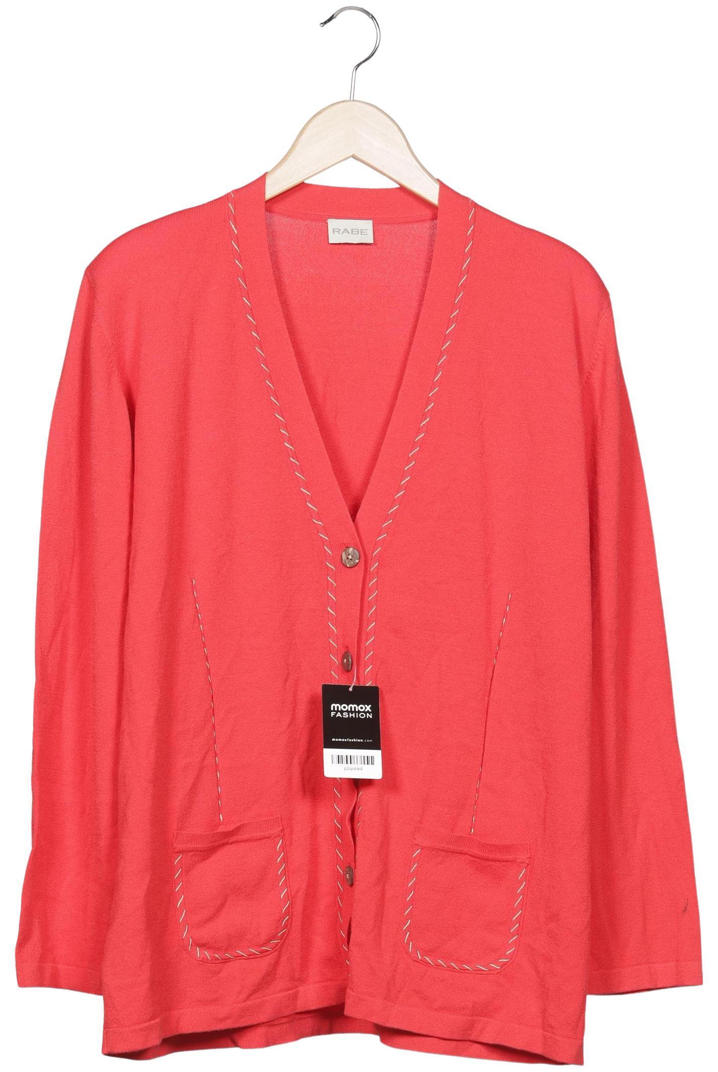 

Rabe Damen Strickjacke, rot, Gr. 46