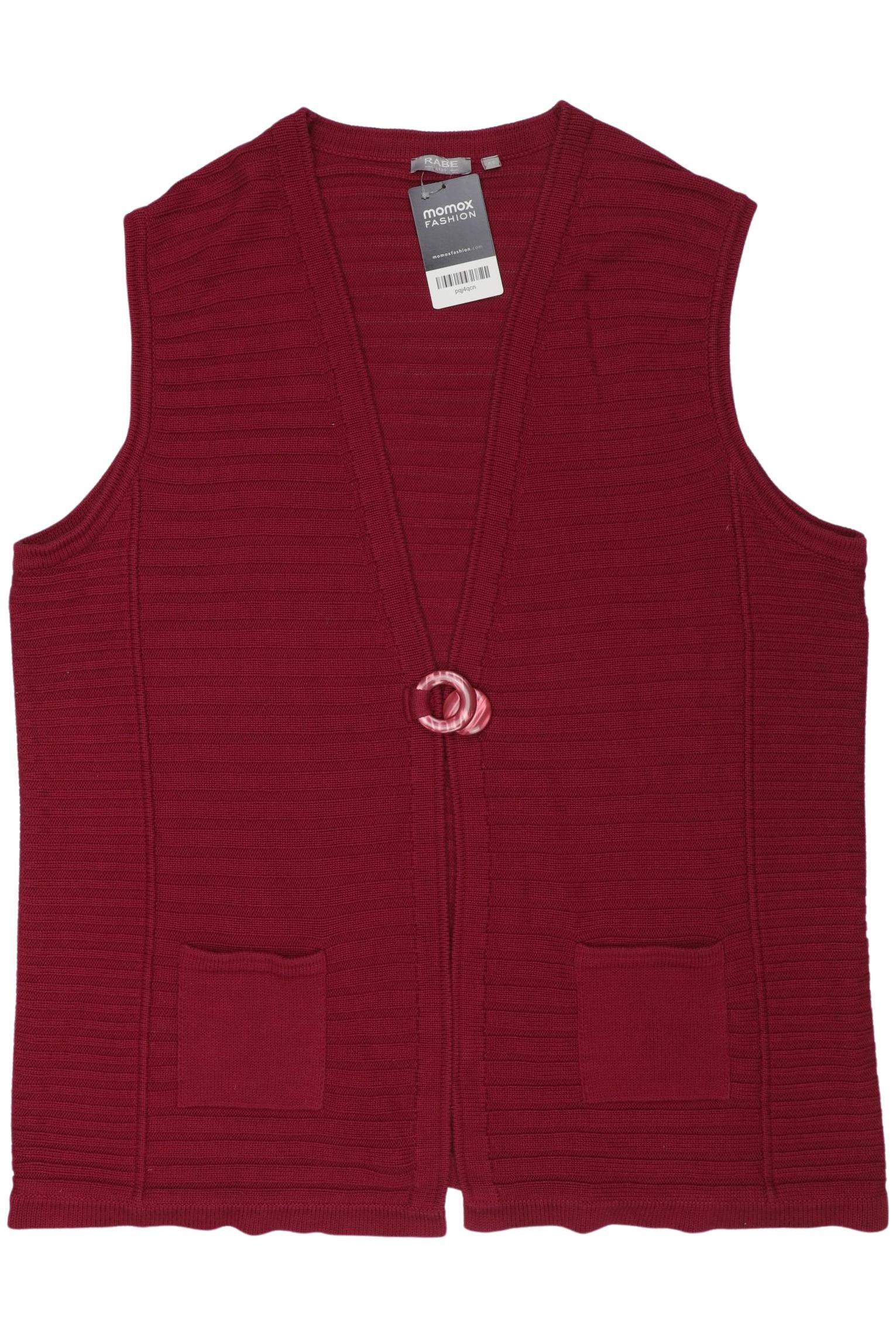 

Rabe Damen Strickjacke, bordeaux, Gr. 52