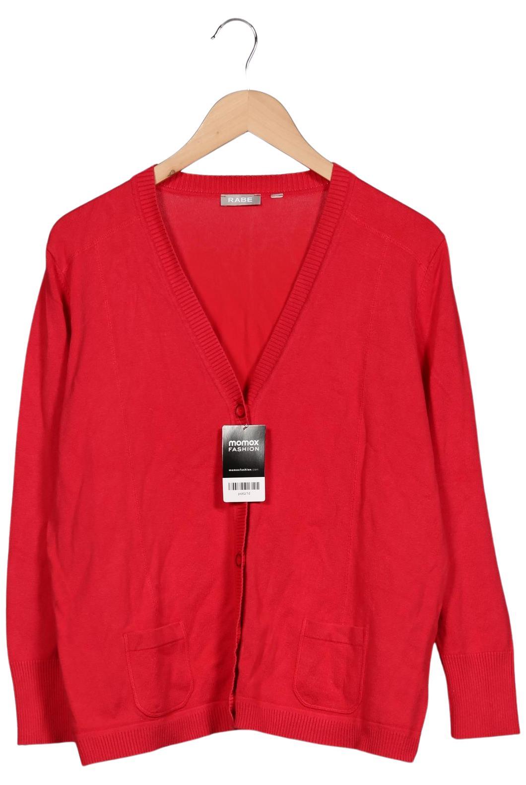 

Rabe Damen Strickjacke, rot, Gr. 42