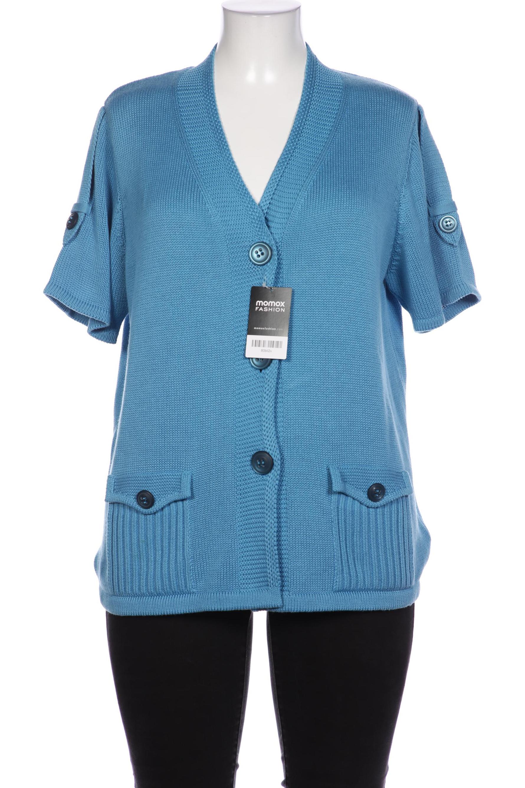 

Rabe Damen Strickjacke, blau, Gr. 46