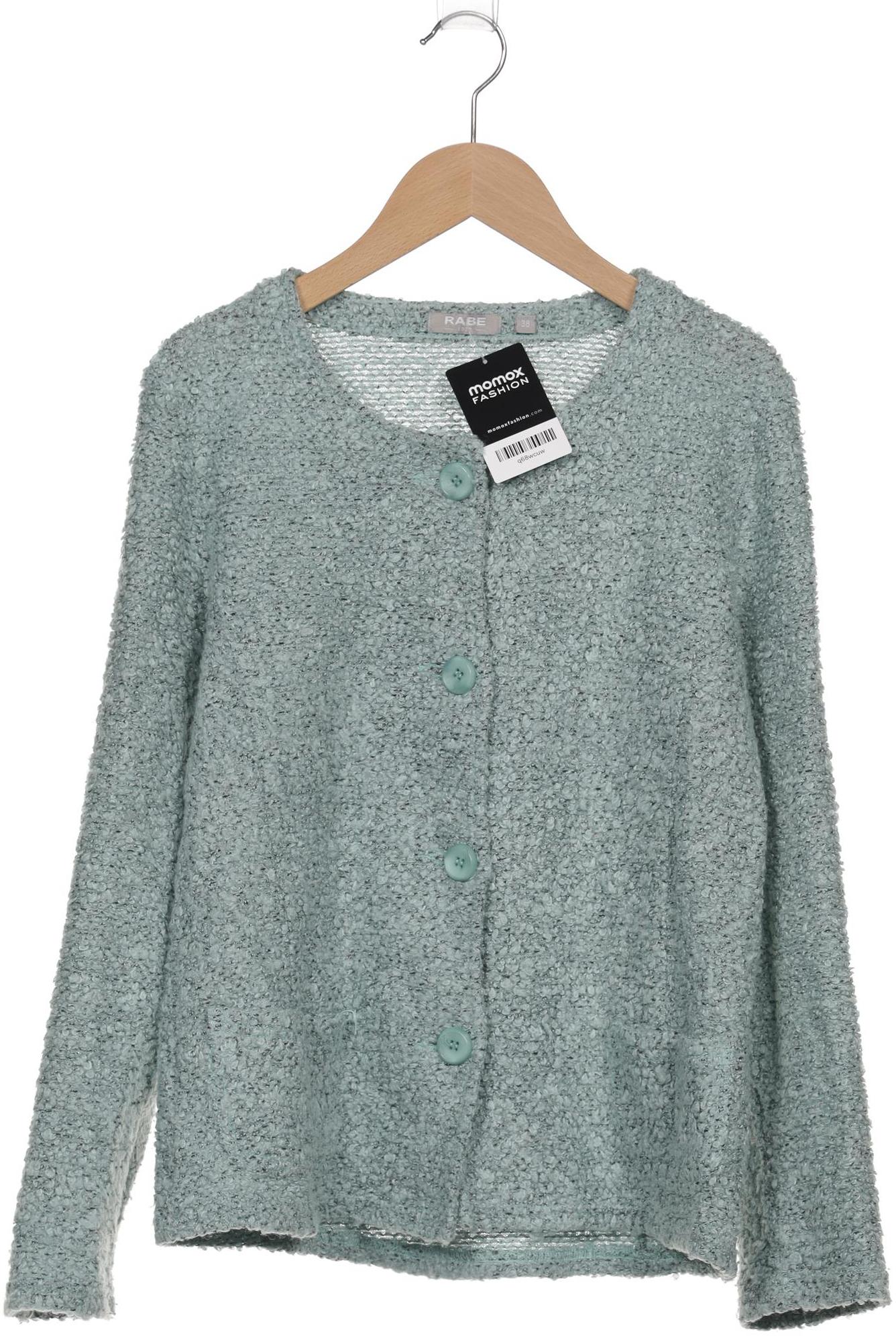 

Rabe Damen Strickjacke, türkis, Gr. 38
