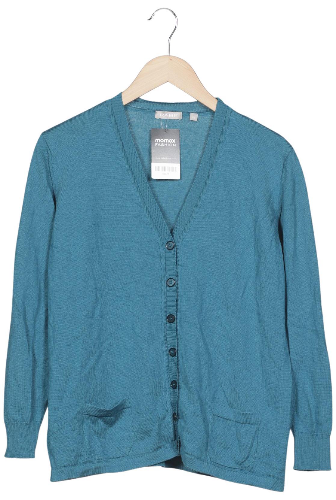 

Rabe Damen Strickjacke, türkis, Gr. 44