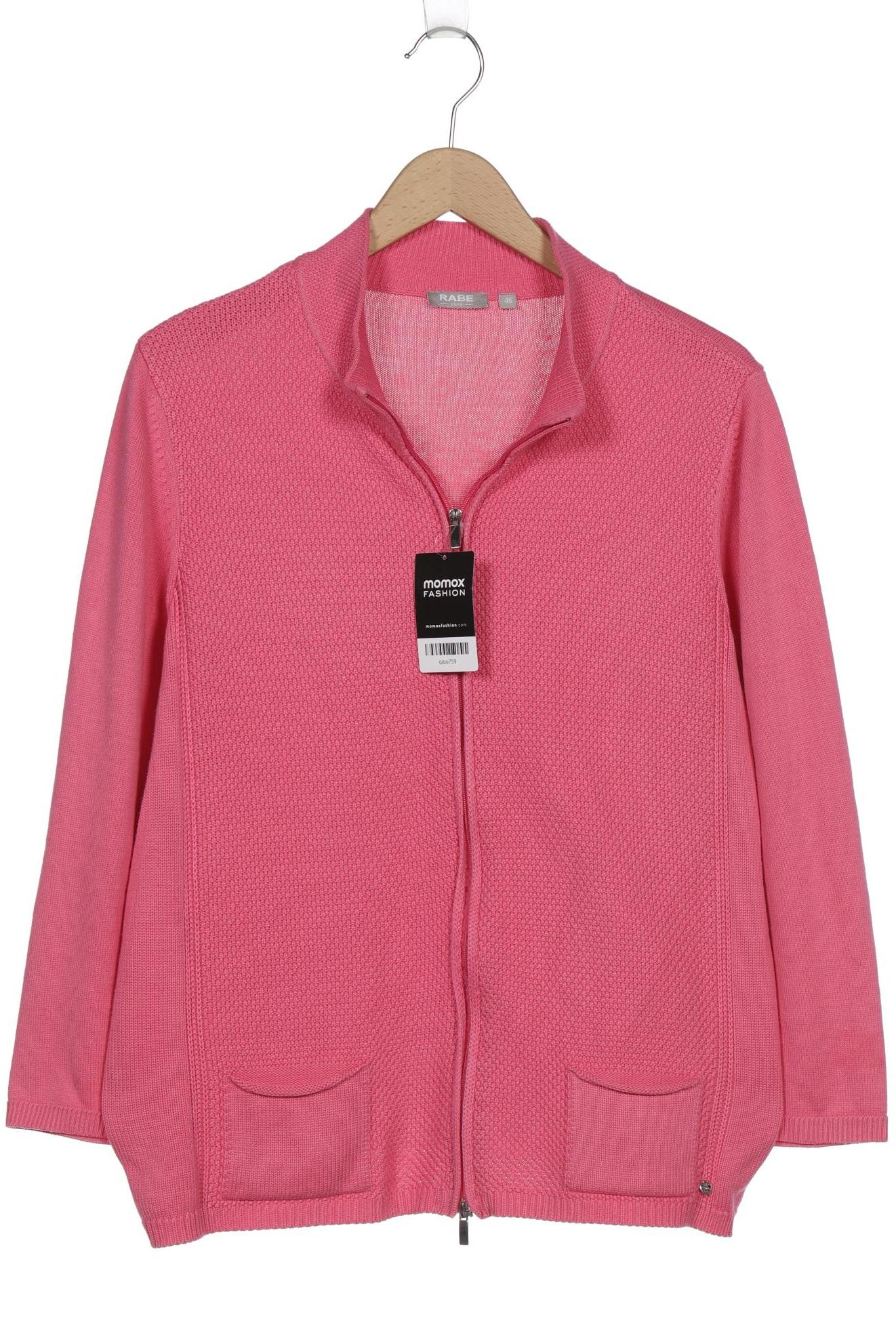 

Rabe Damen Strickjacke, pink, Gr. 46