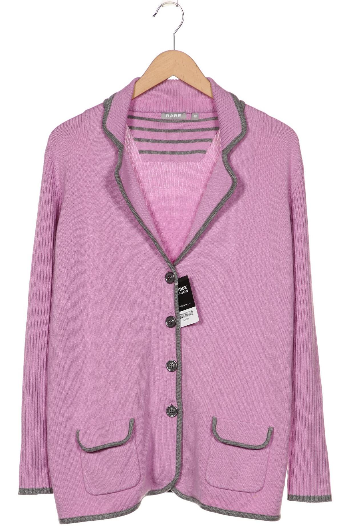 

Rabe Damen Strickjacke, flieder, Gr. 48
