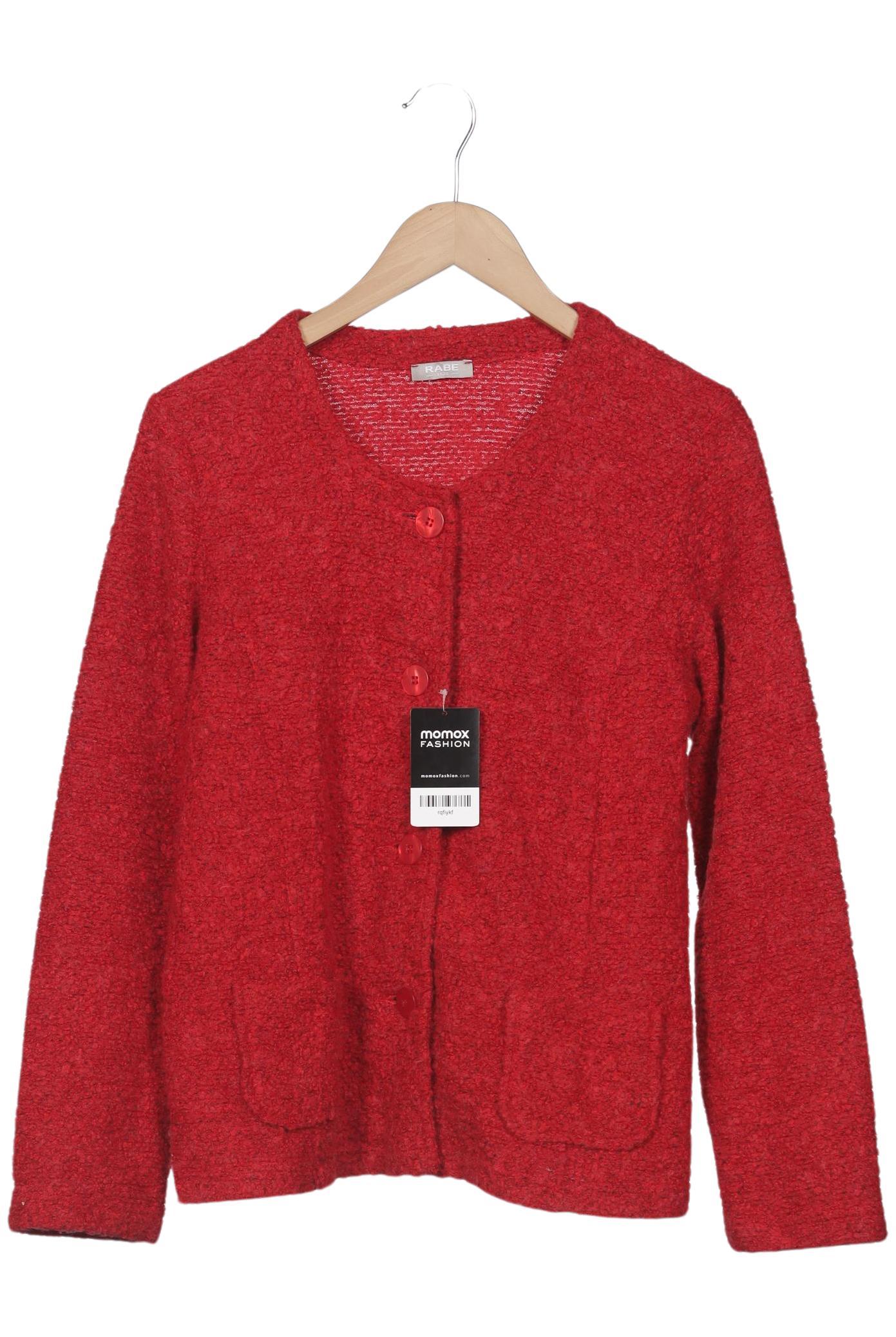 

Rabe Damen Strickjacke, rot, Gr. 42