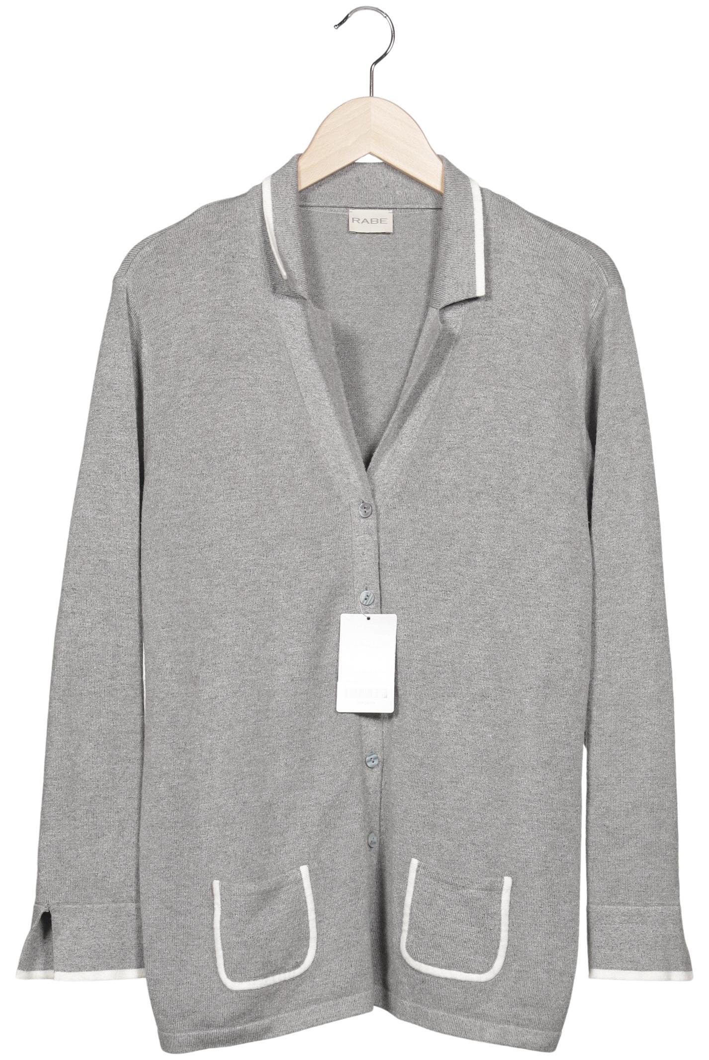 

Rabe Damen Strickjacke, grau, Gr. 44