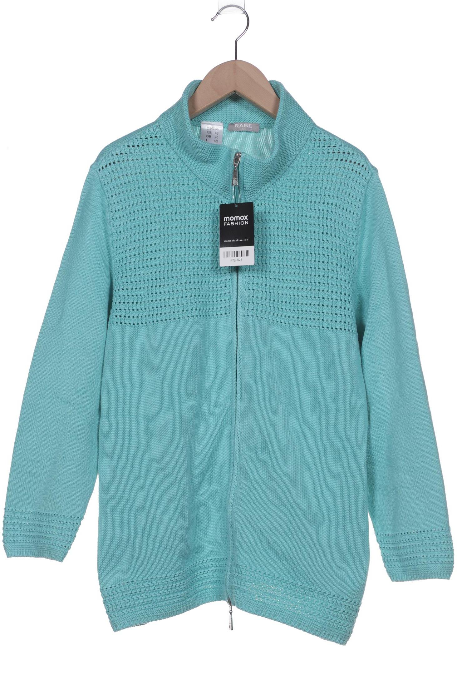 

Rabe Damen Strickjacke, türkis, Gr. 46