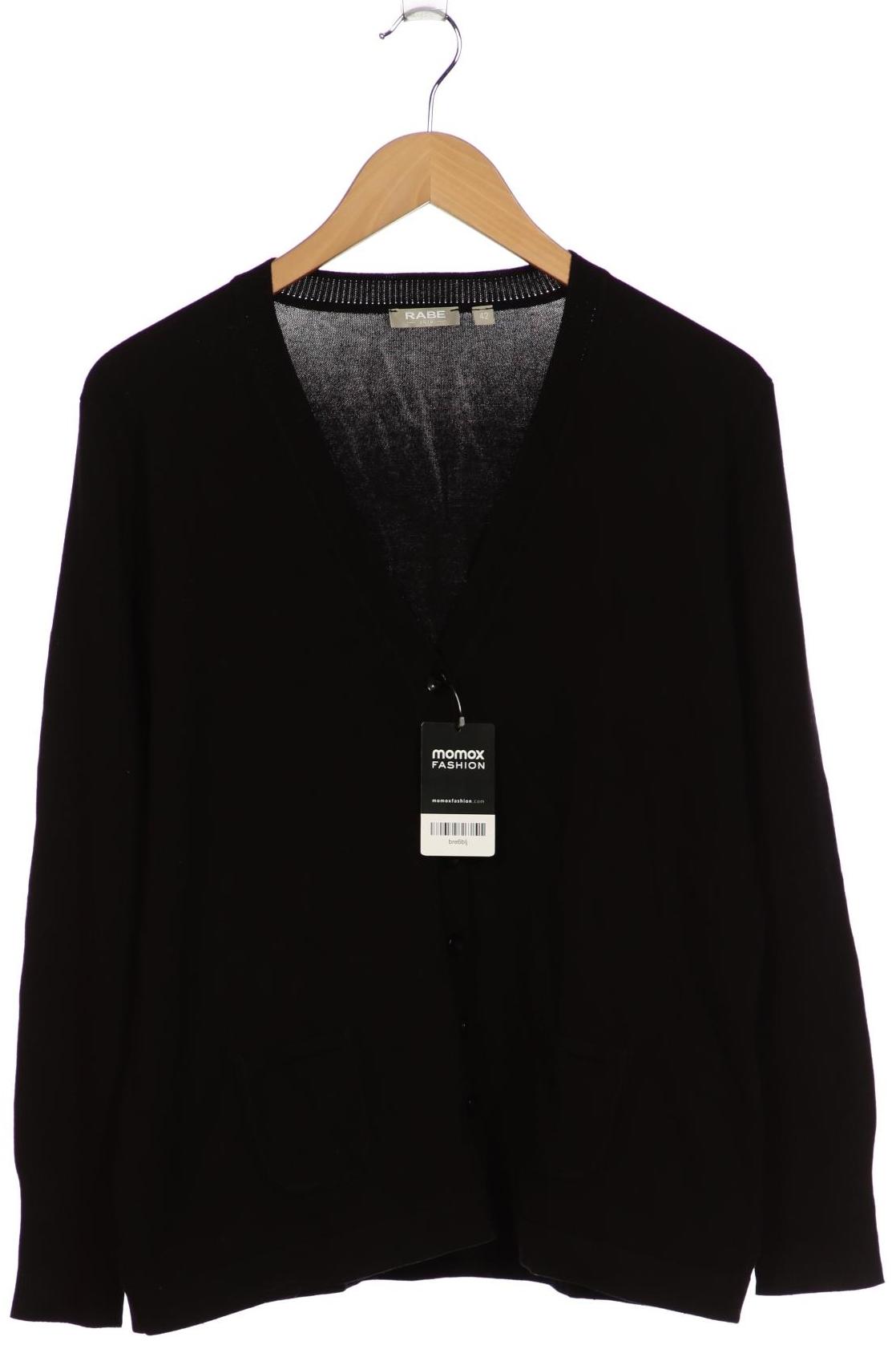 

Rabe Damen Strickjacke, schwarz, Gr. 42