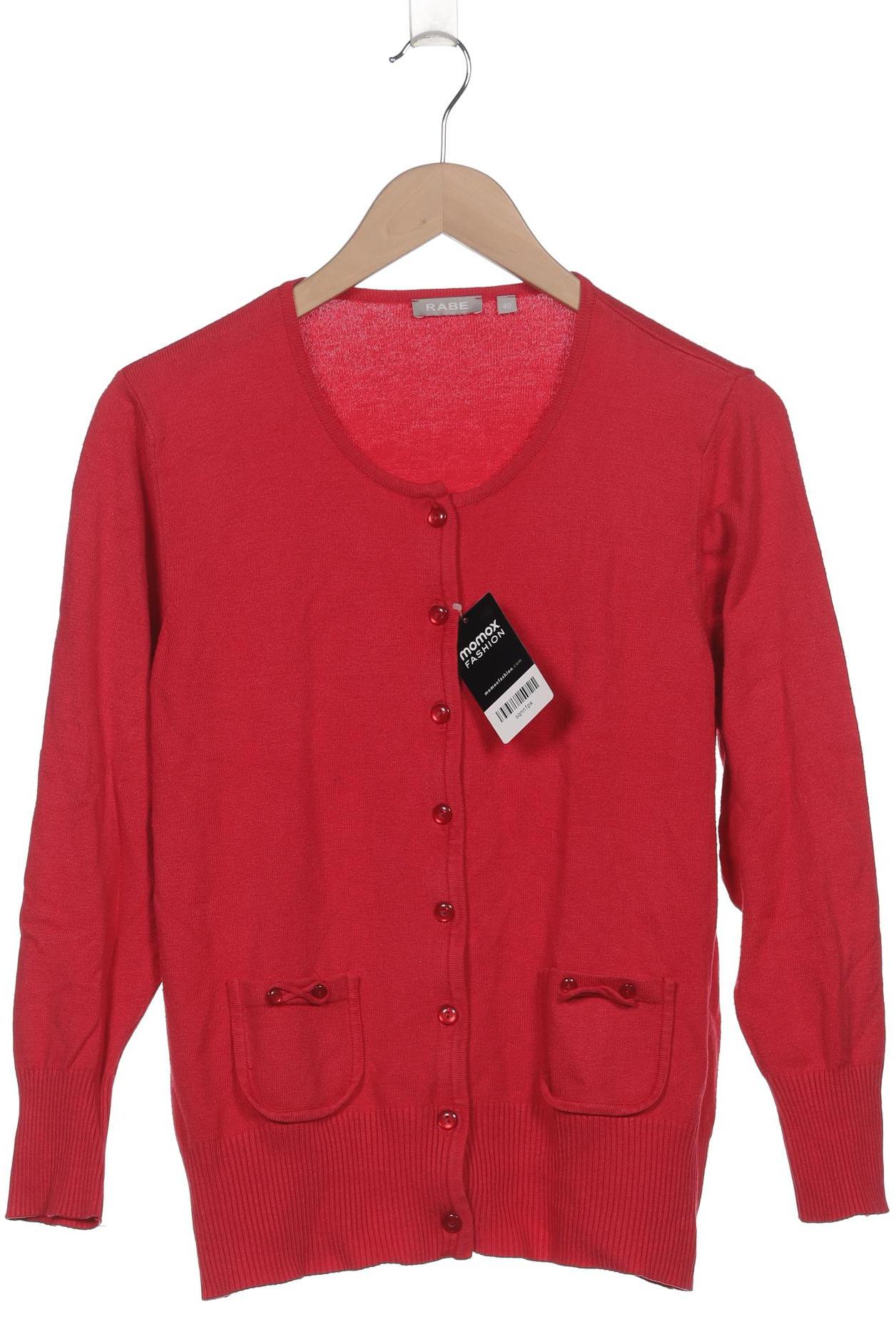 

Rabe Damen Strickjacke, rot, Gr. 40