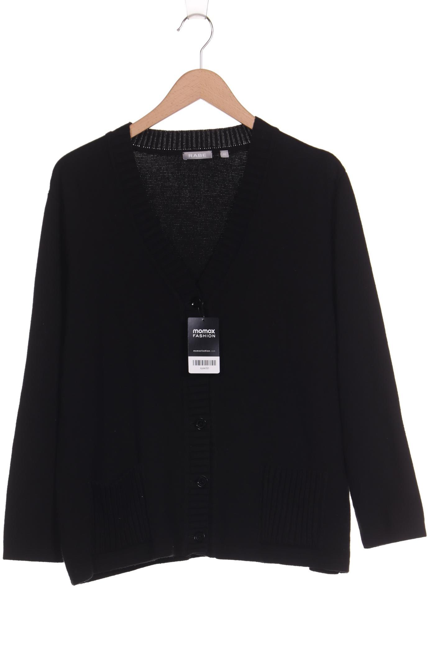 

Rabe Damen Strickjacke, schwarz, Gr. 46