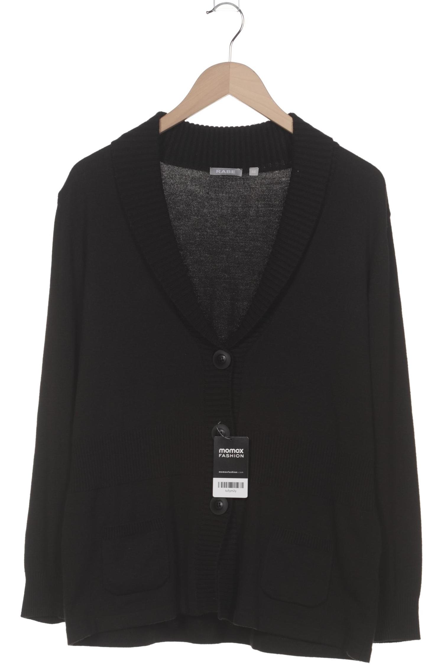 

Rabe Damen Strickjacke, schwarz, Gr. 44