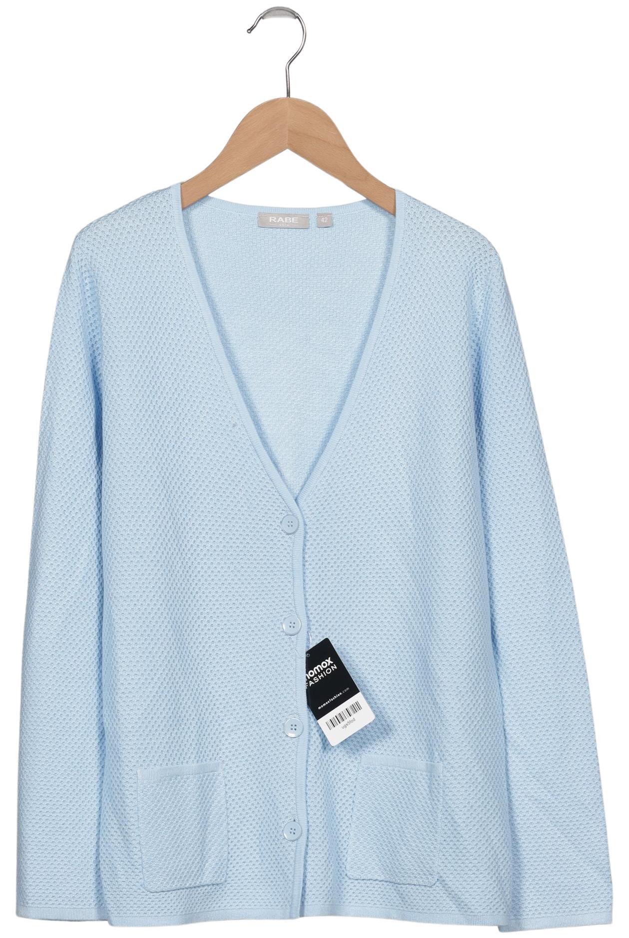 

Rabe Damen Strickjacke, hellblau, Gr. 42