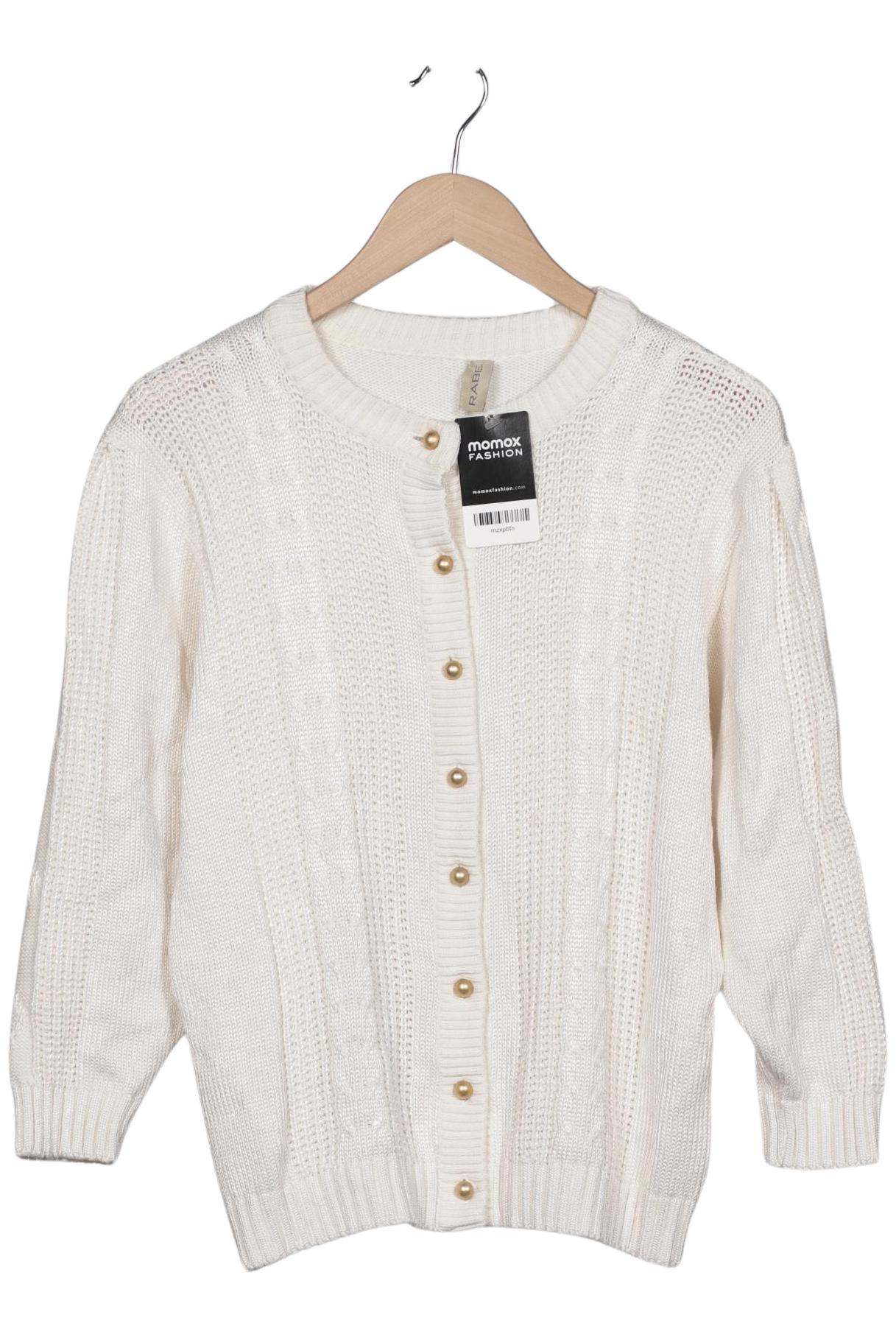 

Rabe Damen Strickjacke, cremeweiß, Gr. 38