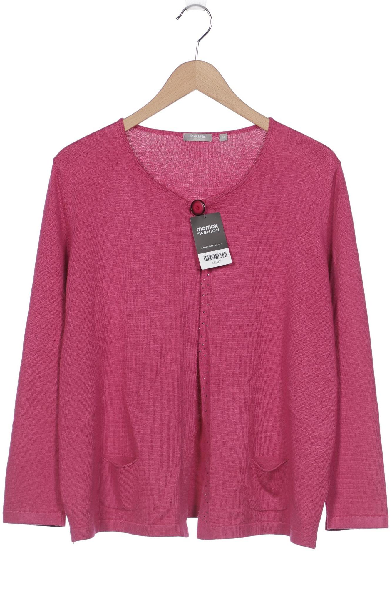 

Rabe Damen Strickjacke, pink, Gr. 44