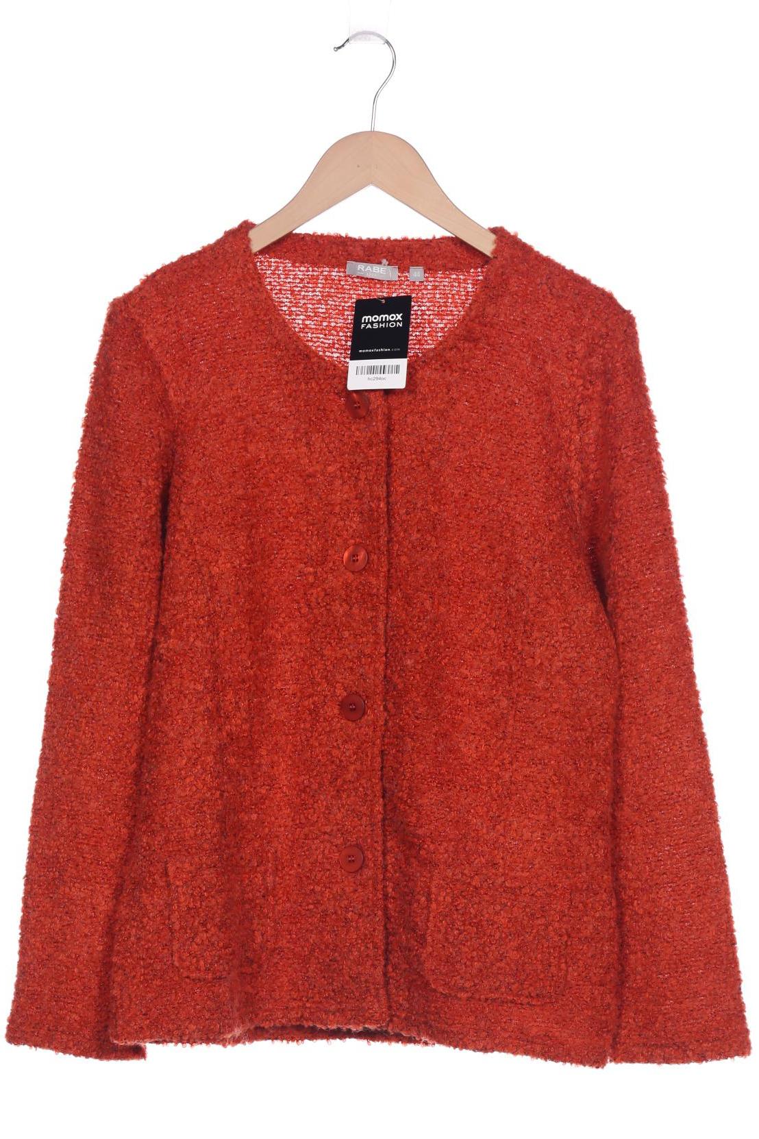 

Rabe Damen Strickjacke, orange, Gr. 44