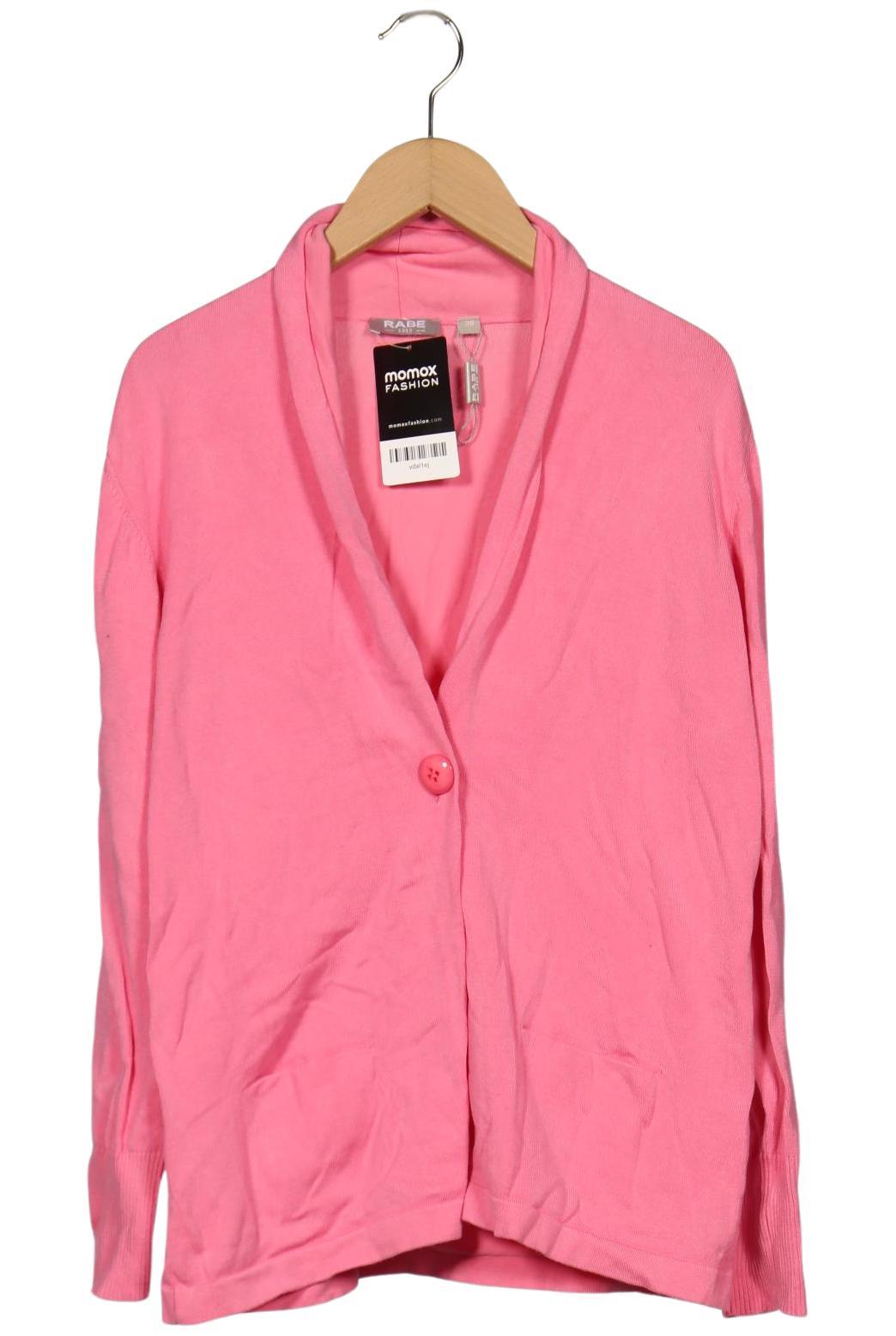 

Rabe Damen Strickjacke, pink, Gr. 38