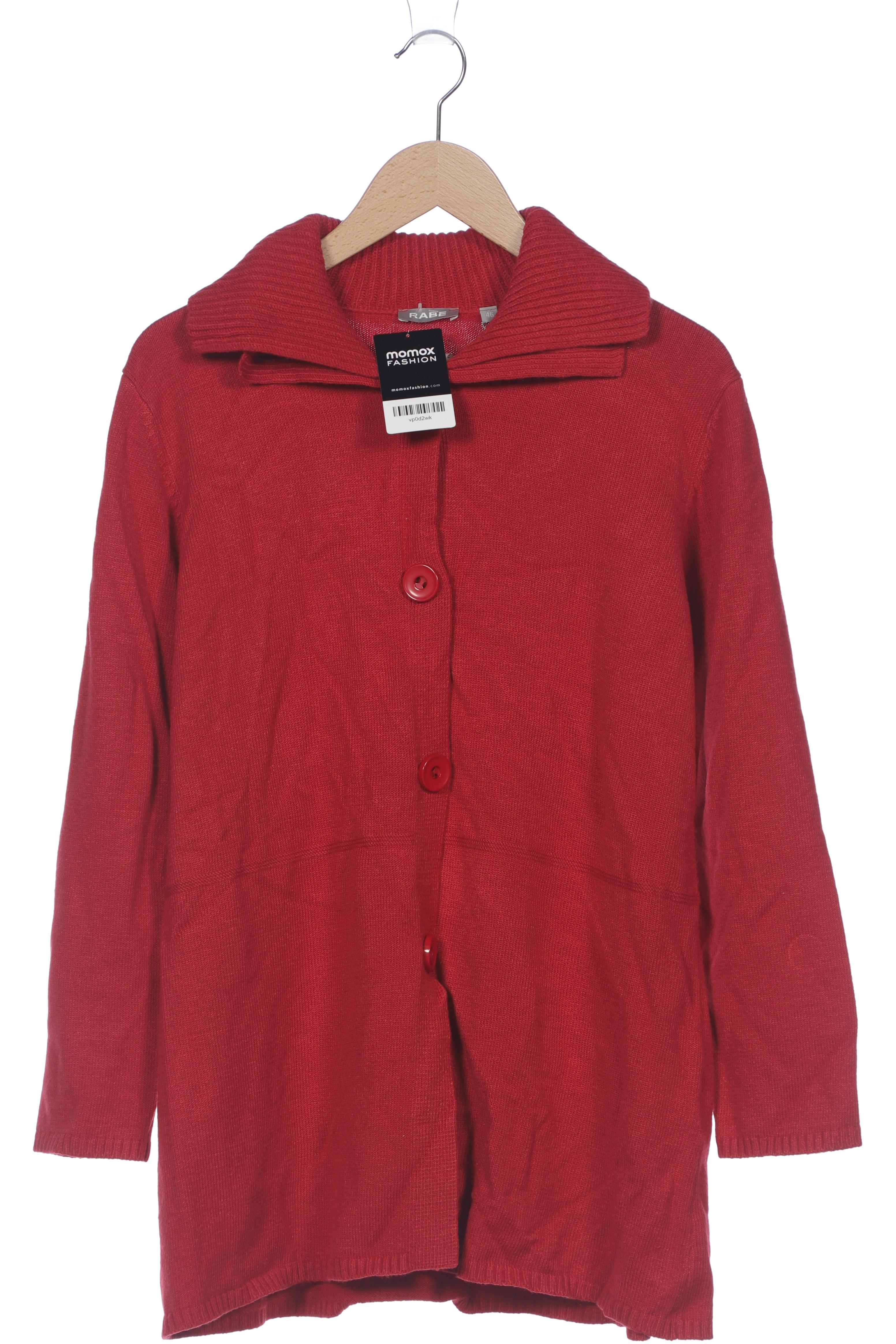 

Rabe Damen Strickjacke, rot, Gr. 46