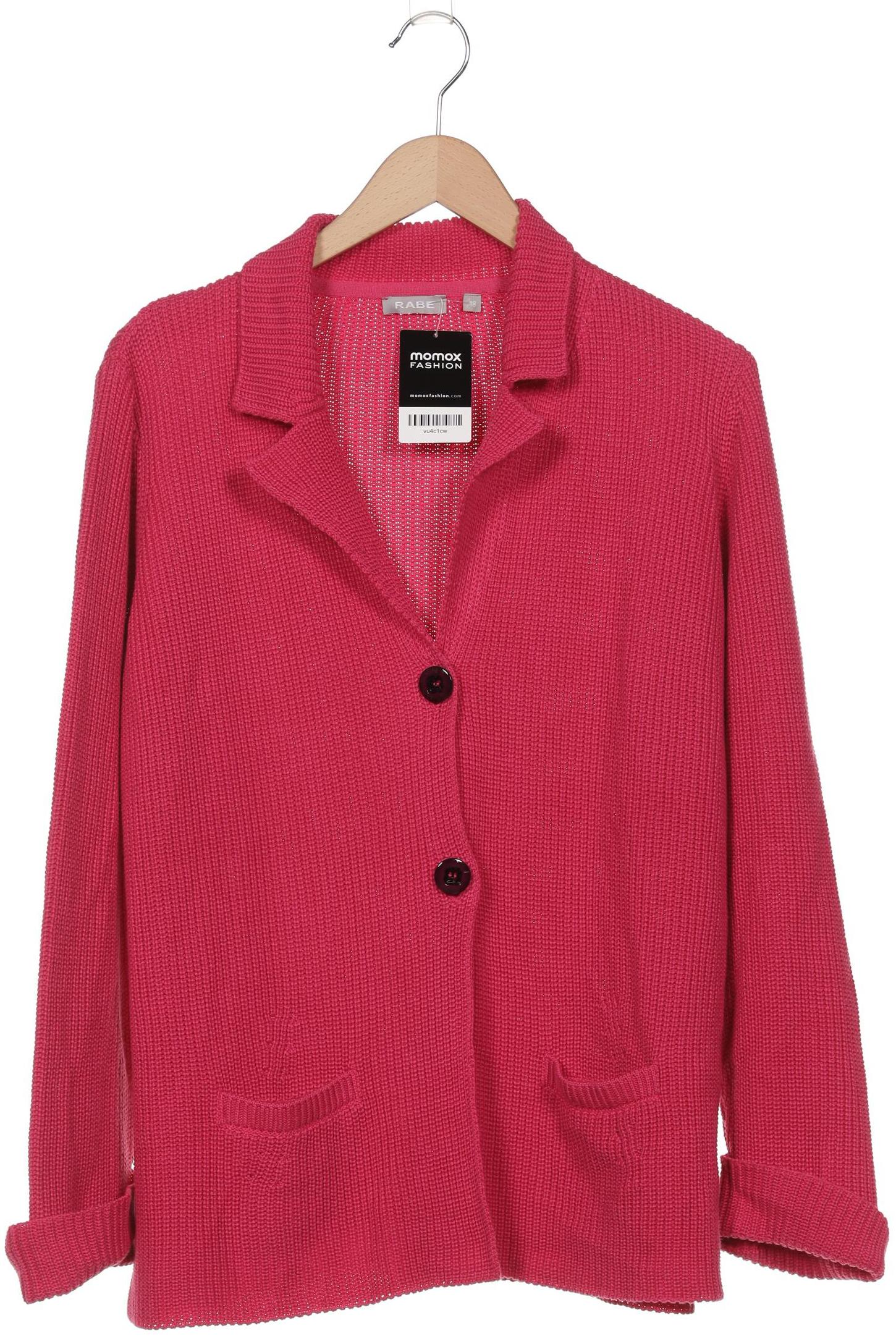 

Rabe Damen Strickjacke, pink, Gr. 48