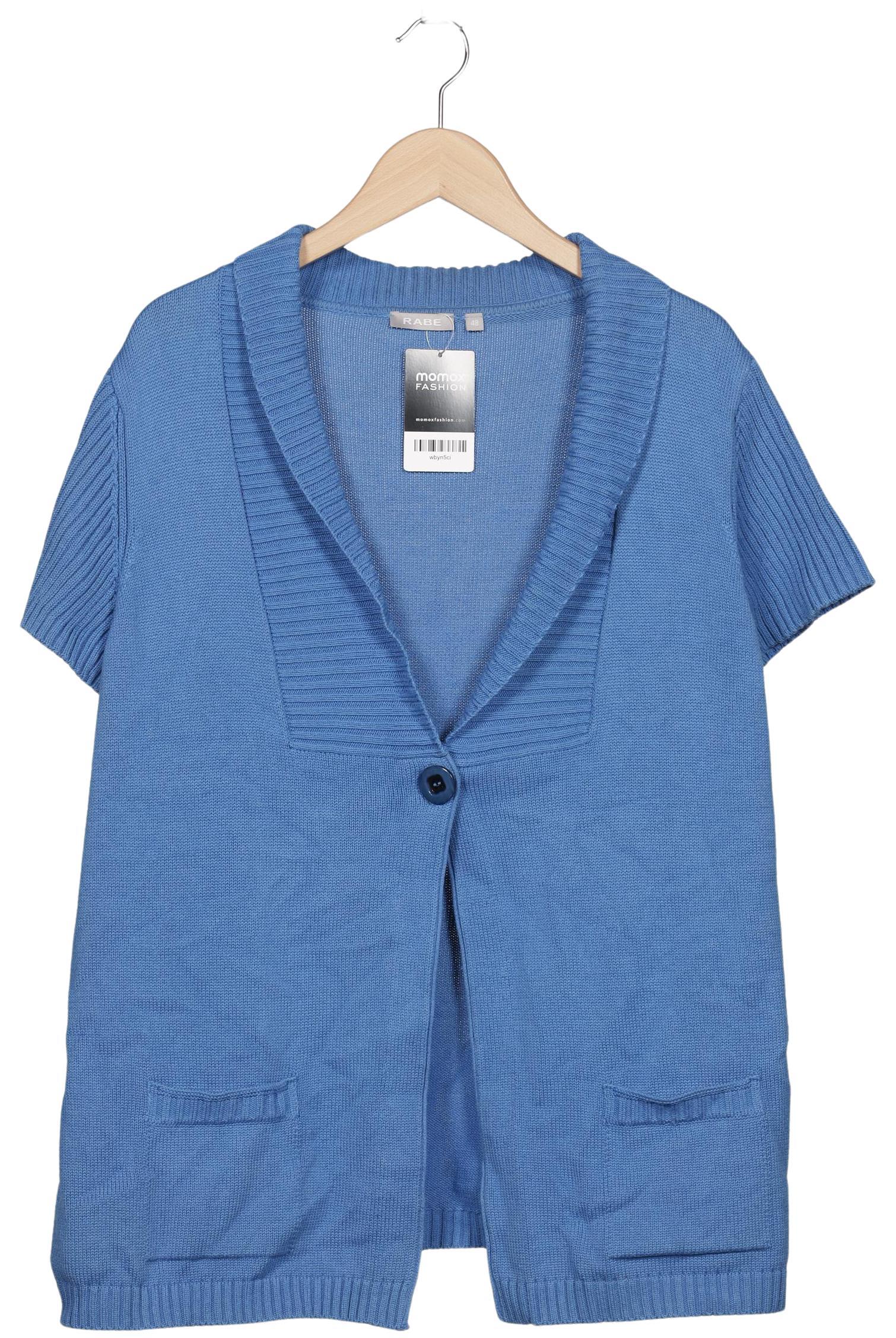 

Rabe Damen Strickjacke, blau, Gr. 48