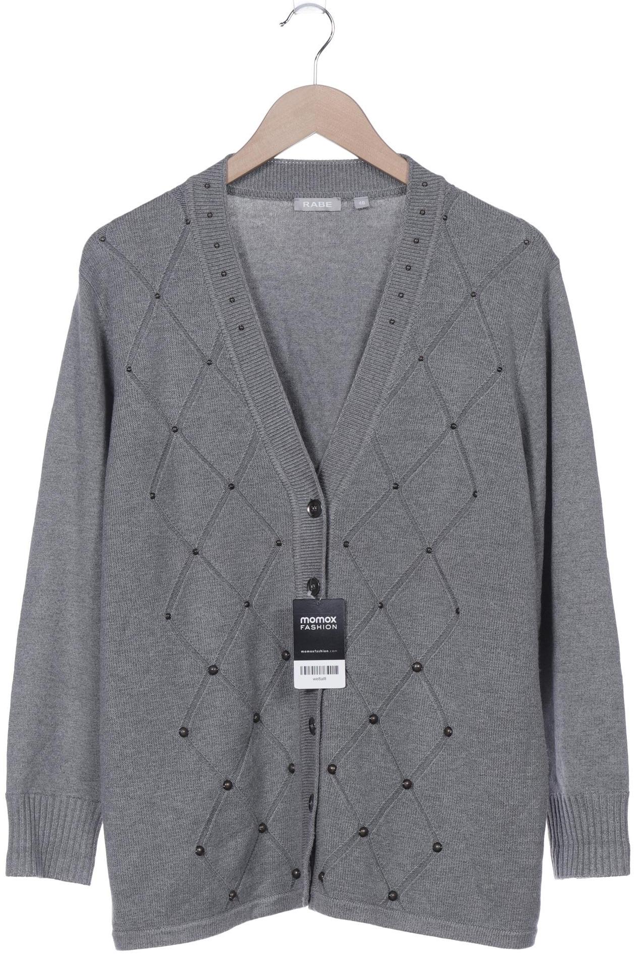 

Rabe Damen Strickjacke, grau, Gr. 48