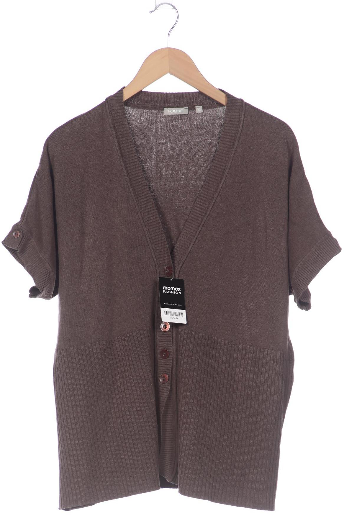 

Rabe Damen Strickjacke, braun, Gr. 52