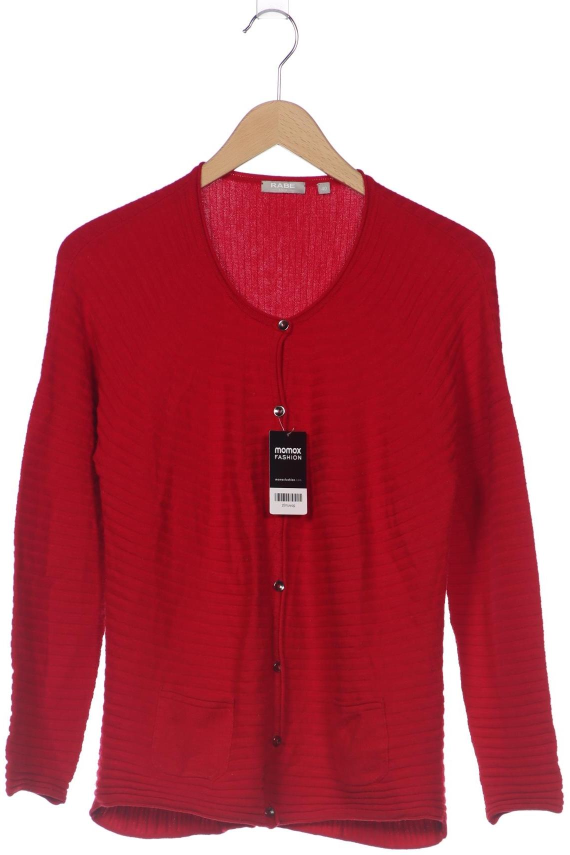 

Rabe Damen Strickjacke, rot, Gr. 40