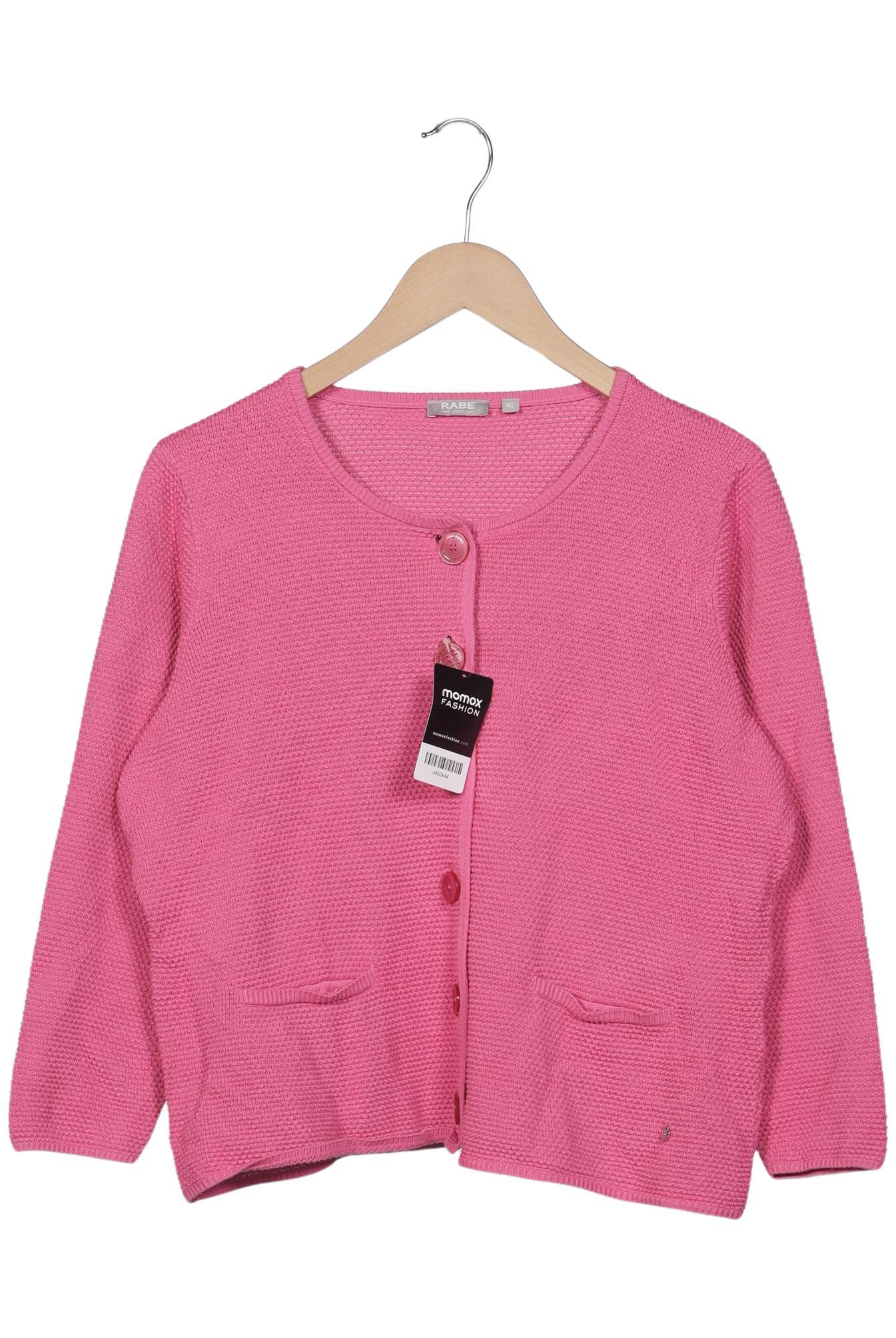 

Rabe Damen Strickjacke, pink, Gr. 42