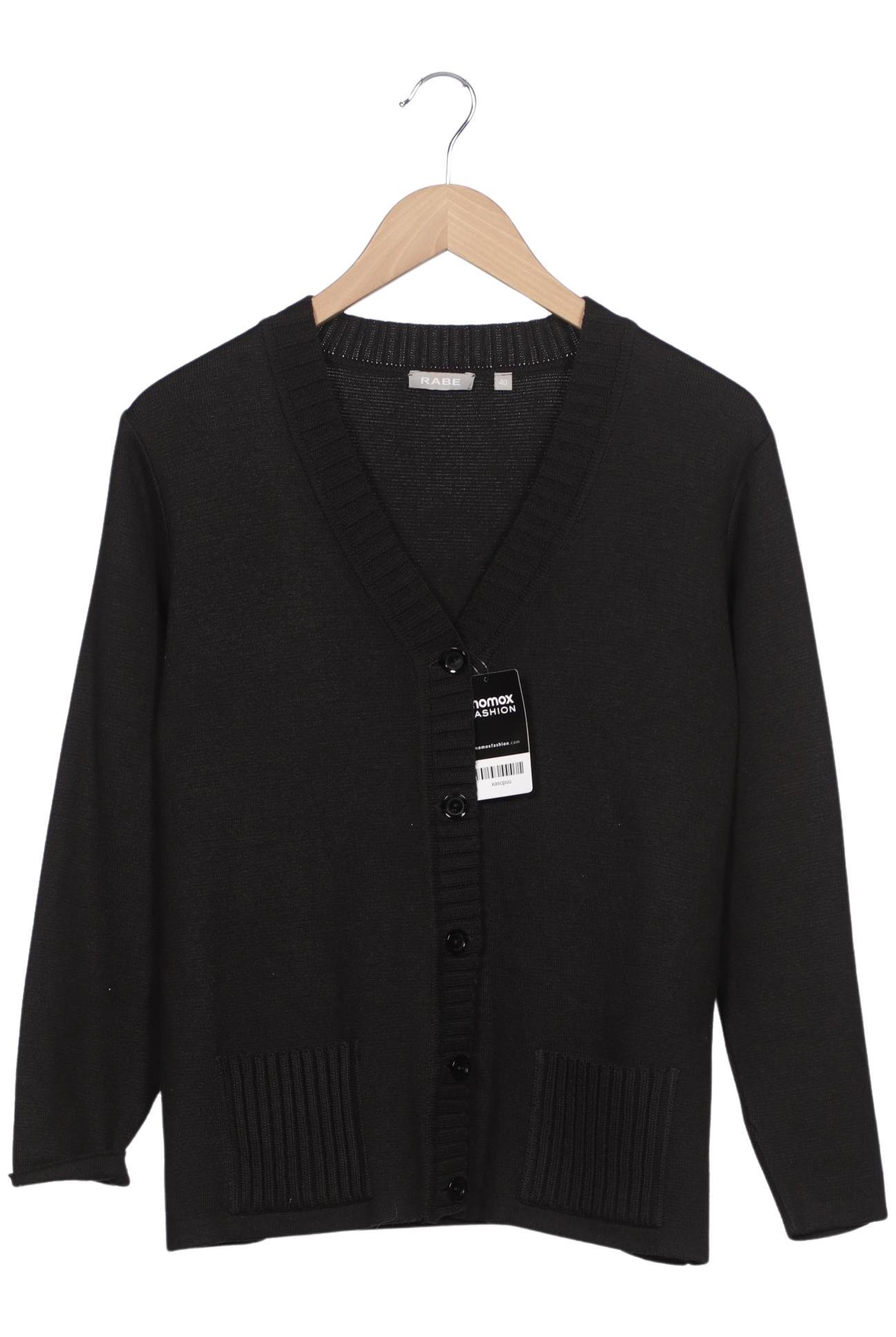 

Rabe Damen Strickjacke, schwarz, Gr. 40