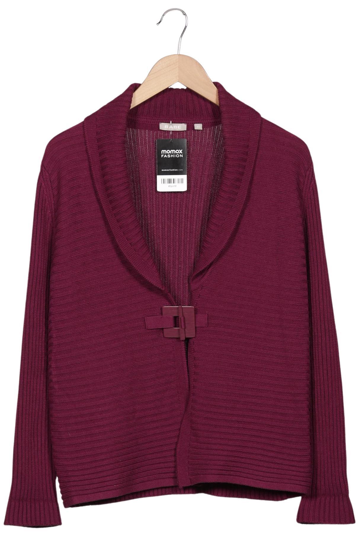 

Rabe Damen Strickjacke, bordeaux, Gr. 42