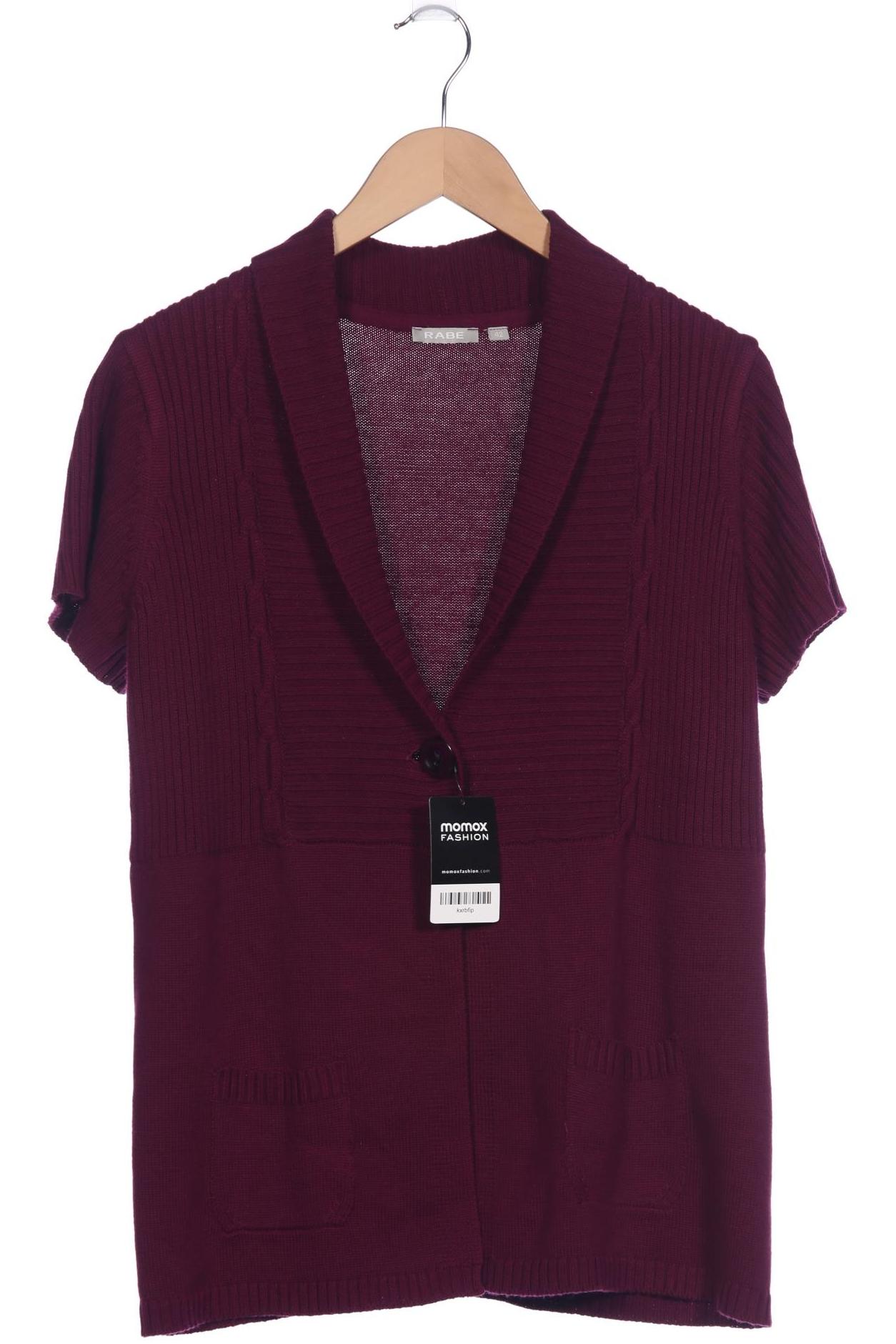 

Rabe Damen Strickjacke, bordeaux, Gr. 42