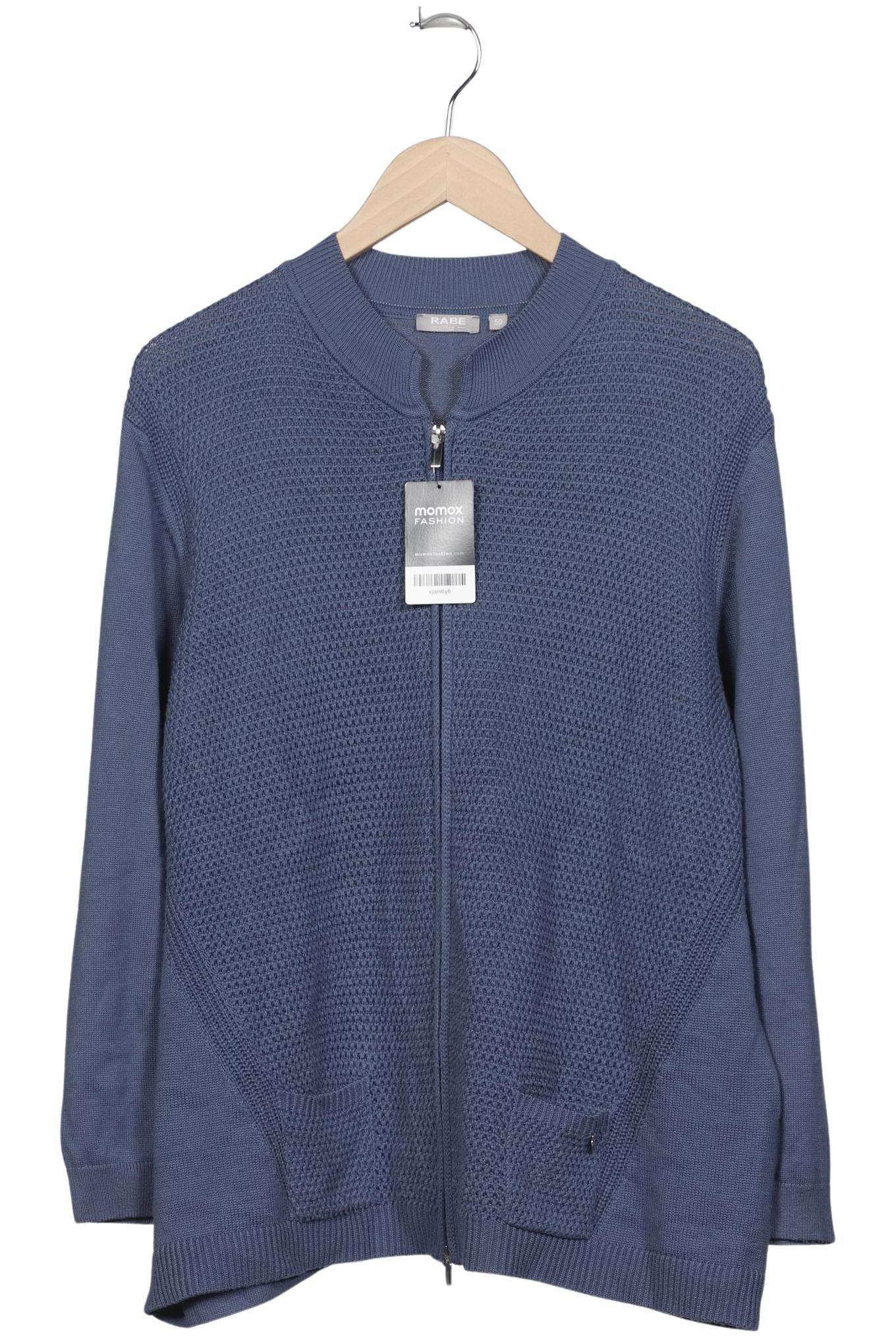 

Rabe Damen Strickjacke, blau, Gr. 50