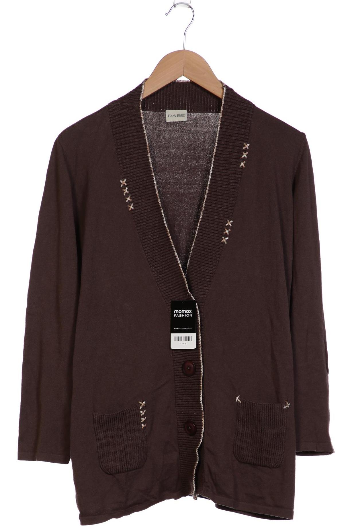 

Rabe Damen Strickjacke, braun, Gr. 44