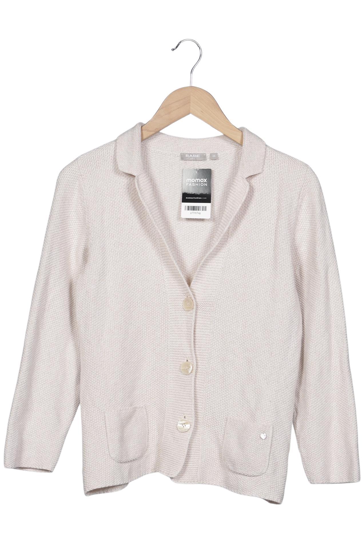 

Rabe Damen Strickjacke, beige, Gr. 36
