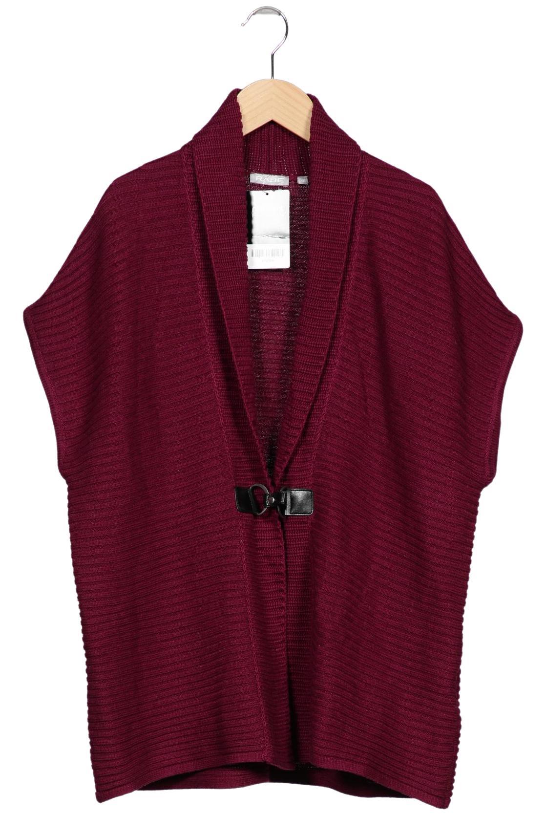 

Rabe Damen Strickjacke, bordeaux, Gr. 48
